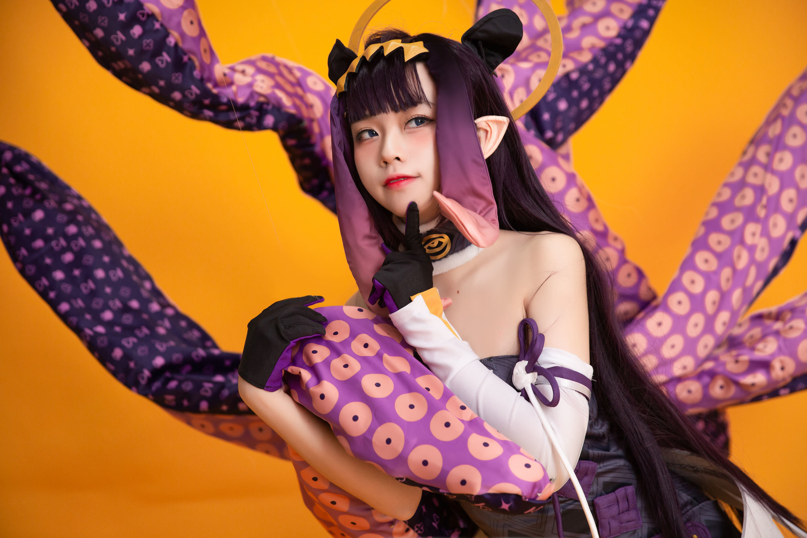 Bộ ảnh Coser nổi tiếng] Blogger anime G44 sẽ không bị thương - Yi Yinaer Qi