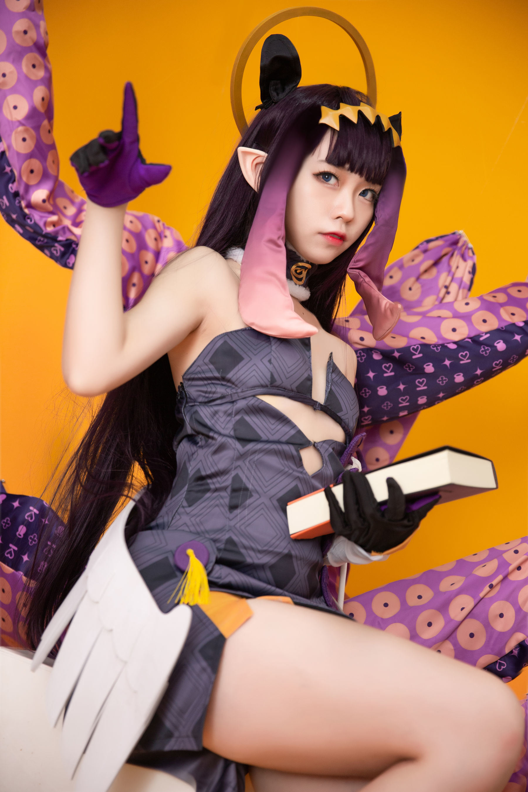 Bộ ảnh Coser nổi tiếng] Blogger anime G44 sẽ không bị thương - Yi Yinaer Qi
