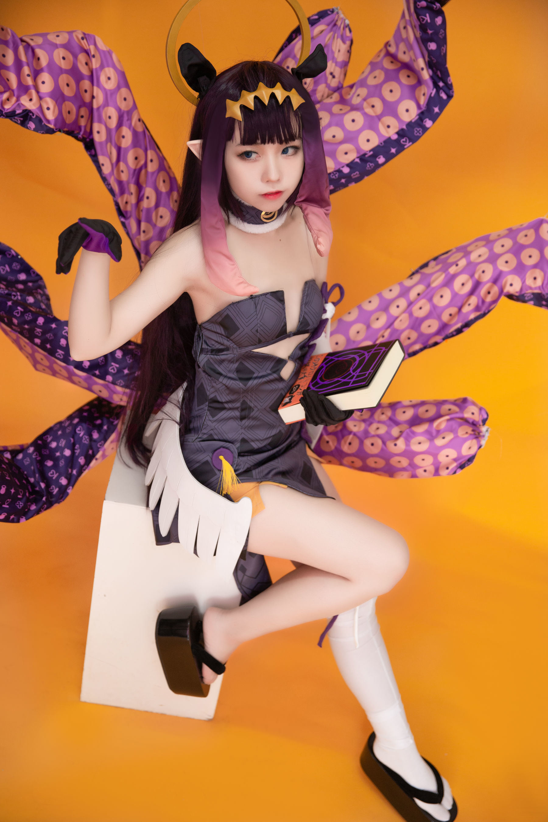Bộ ảnh Coser nổi tiếng] Blogger anime G44 sẽ không bị thương - Yi Yinaer Qi