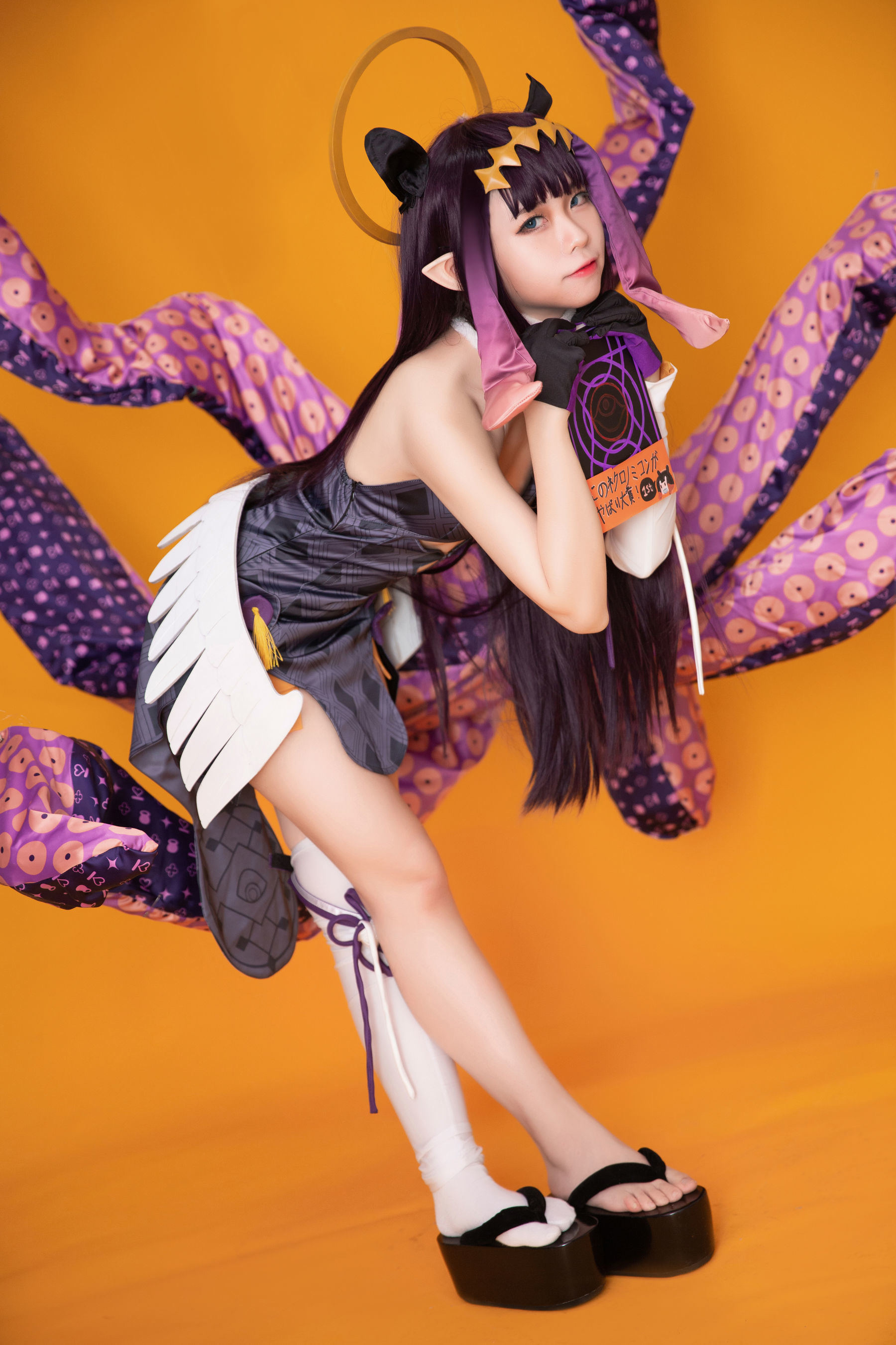 Bộ ảnh Coser nổi tiếng] Blogger anime G44 sẽ không bị thương - Yi Yinaer Qi