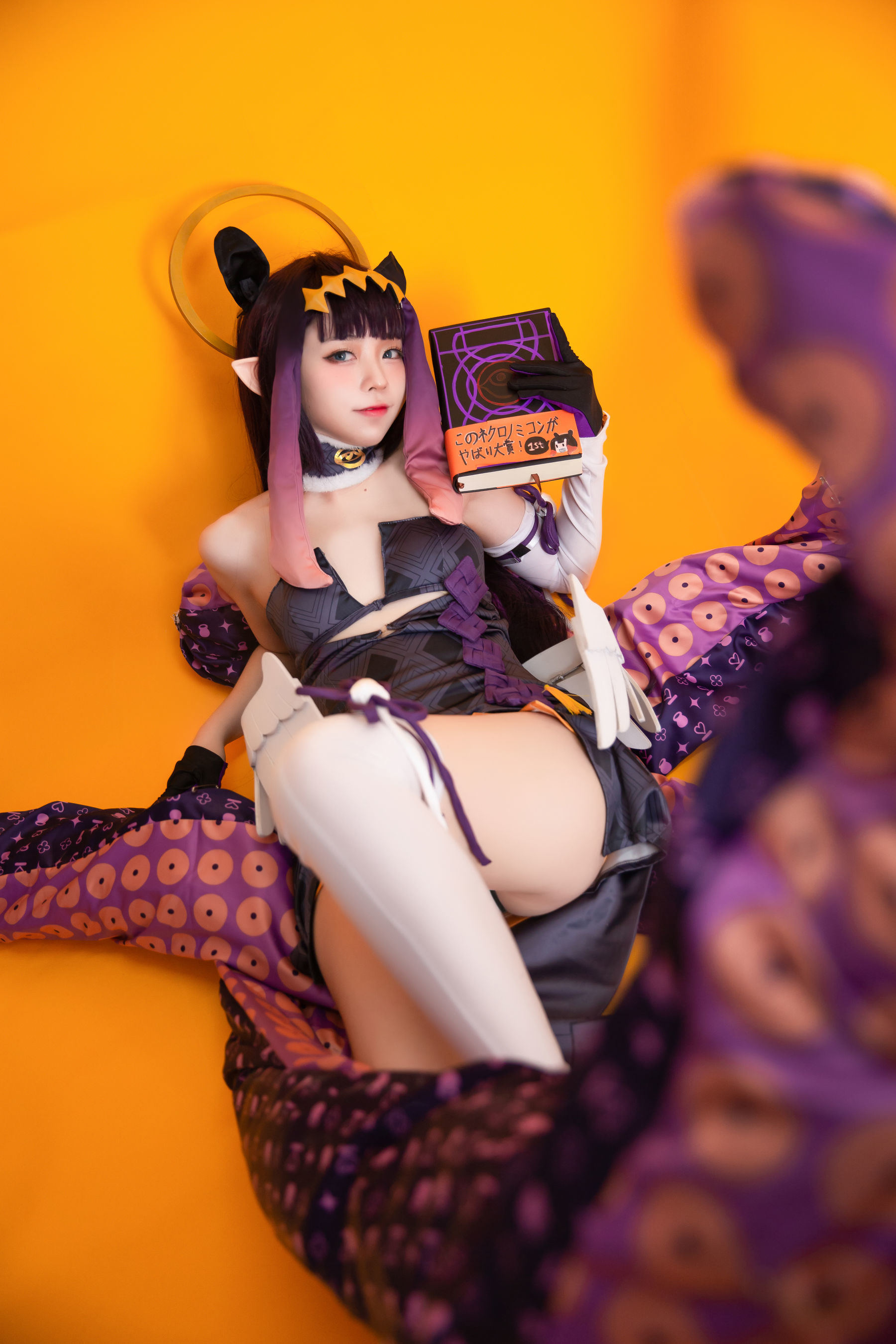 Bộ ảnh Coser nổi tiếng] Blogger anime G44 sẽ không bị thương - Yi Yinaer Qi