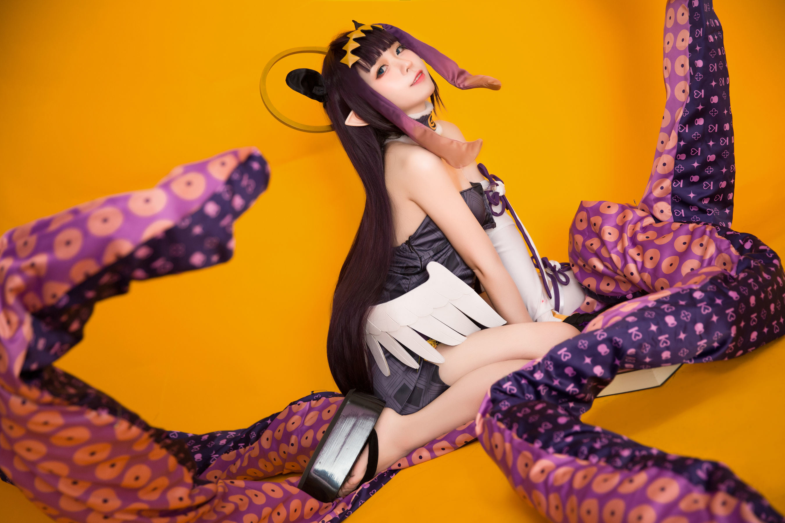 Bộ ảnh Coser nổi tiếng] Blogger anime G44 sẽ không bị thương - Yi Yinaer Qi