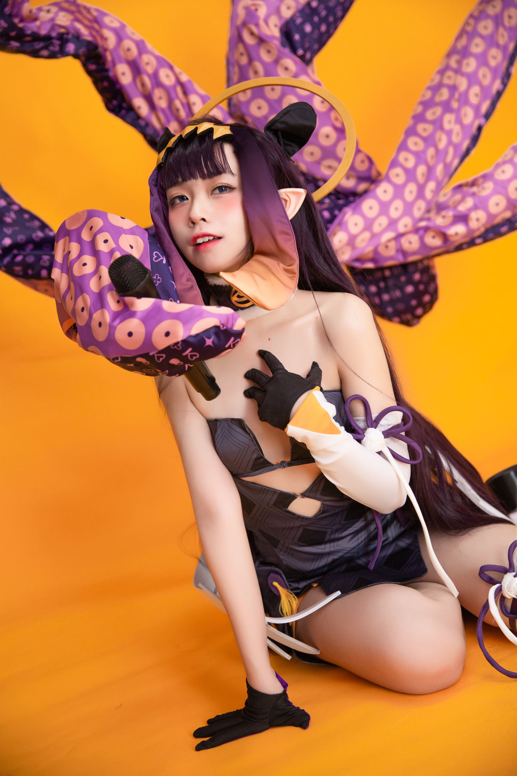 Bộ ảnh Coser nổi tiếng] Blogger anime G44 sẽ không bị thương - Yi Yinaer Qi