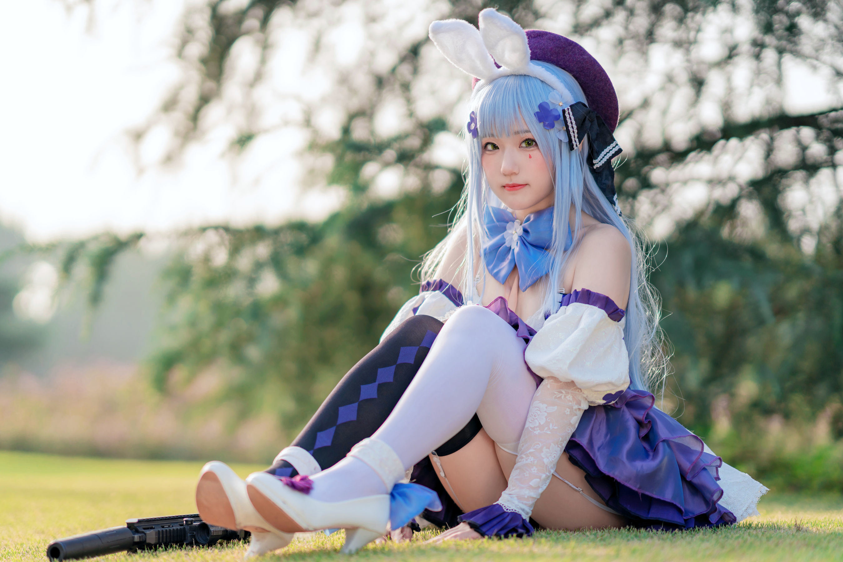 網紅COSER寫真] 動漫博主米姆彌美 - 少女前線 HK416