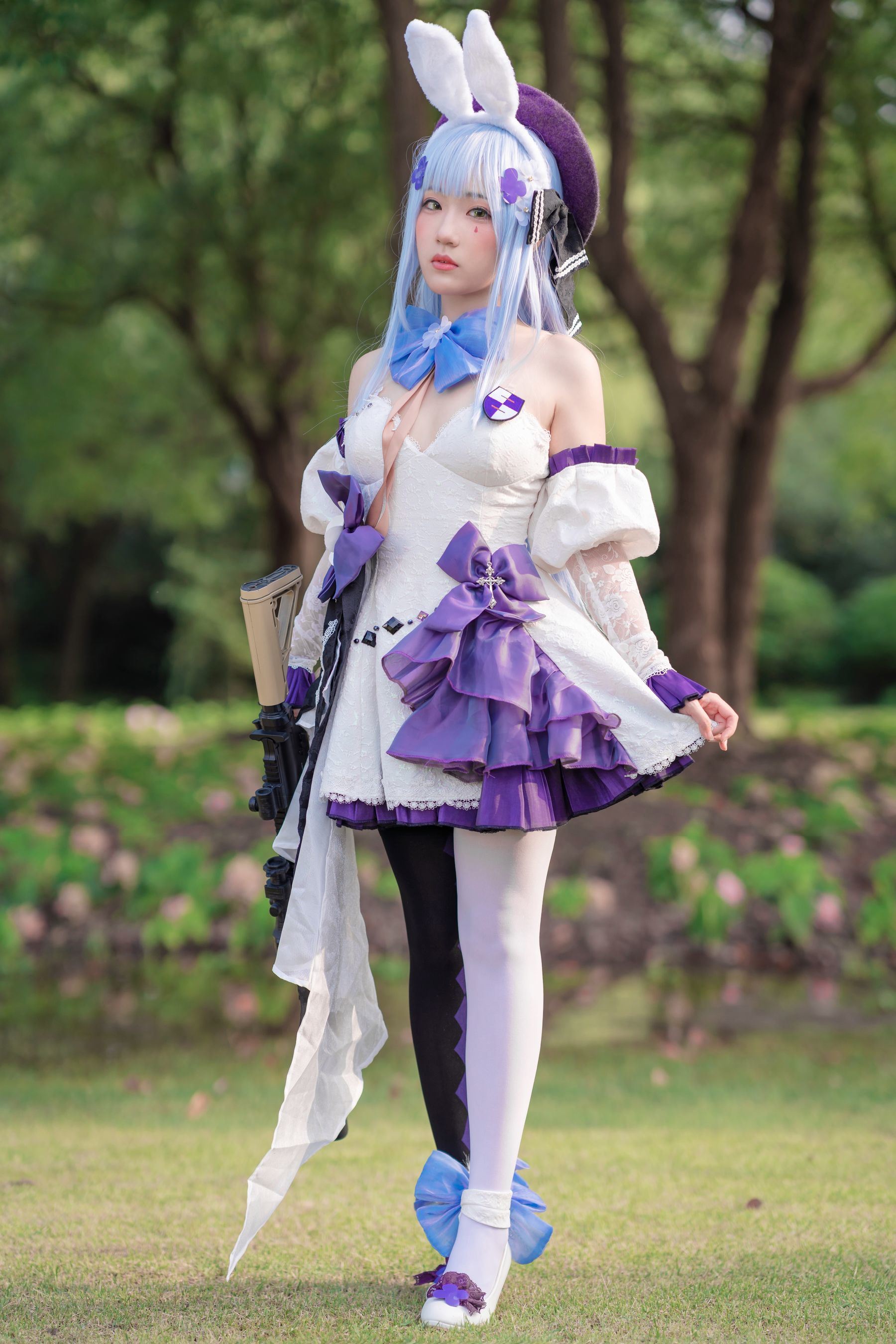 網紅COSER寫真] 動漫博主米姆彌美 - 少女前線 HK416