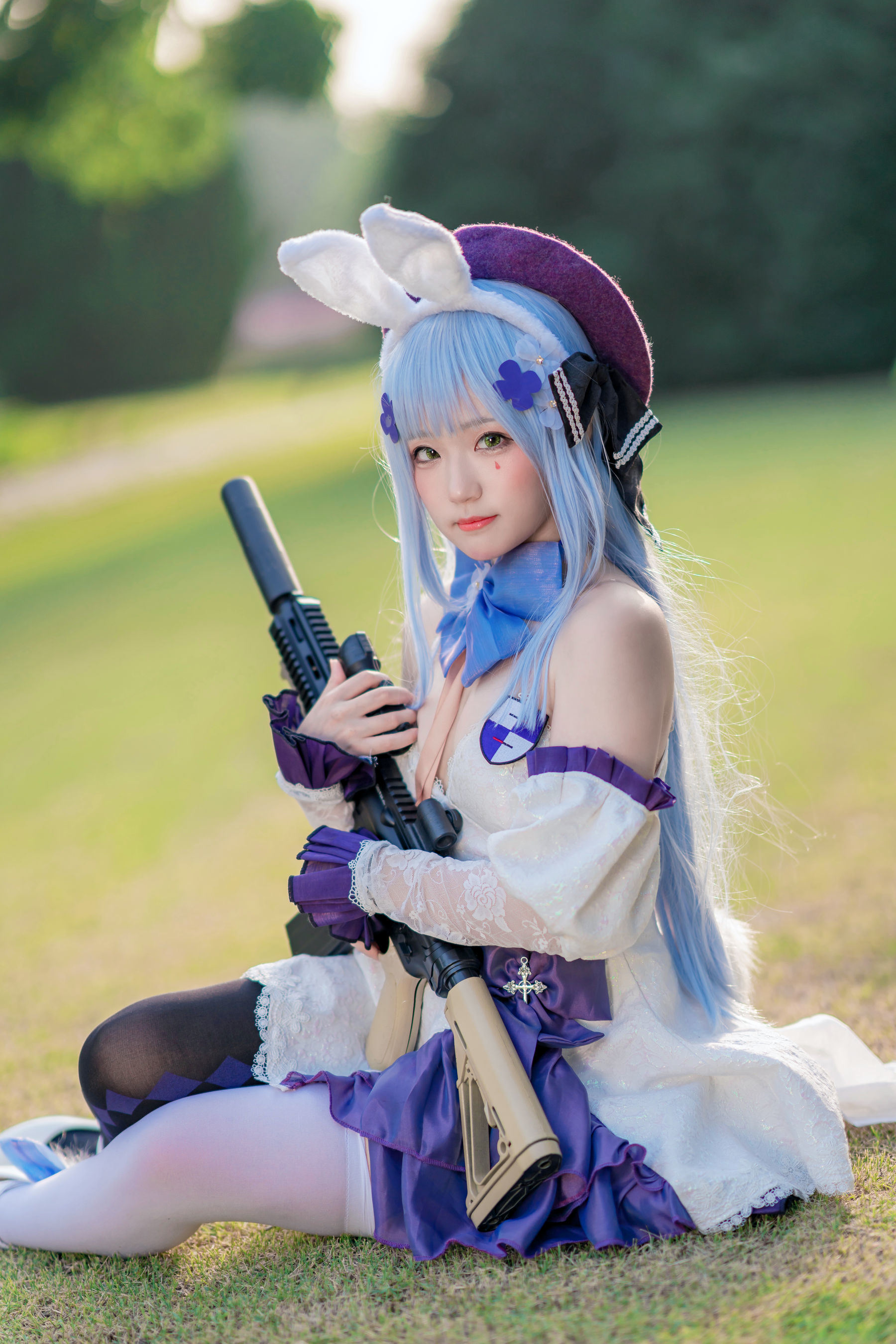 網紅COSER寫真] 動漫博主米姆彌美 - 少女前線 HK416