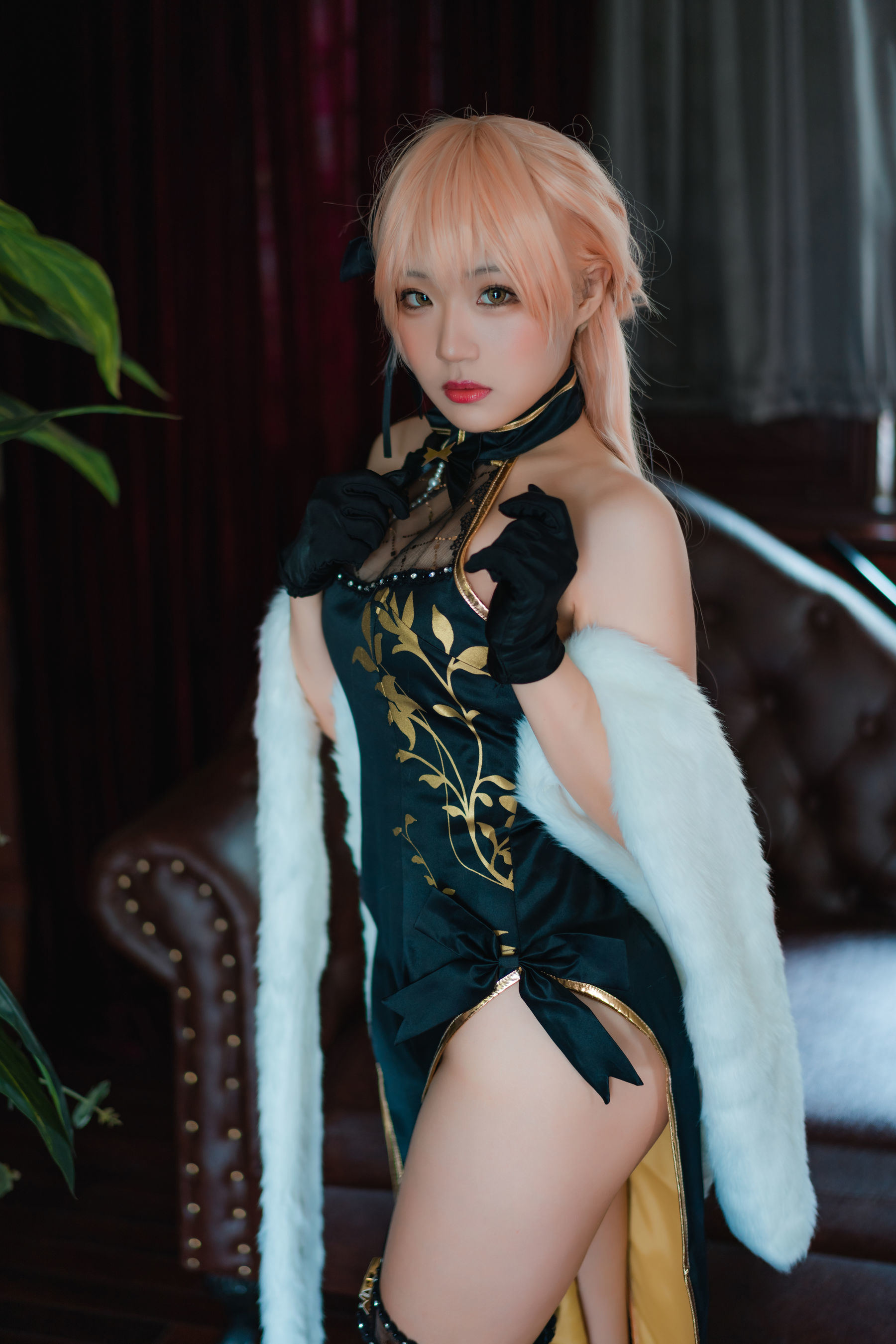 Ảnh chân dung Coser nổi tiếng mạng] Blogger anime Mime Mi Mei - Girls' Frontline OTS-14 Tử Vũ Tâm
