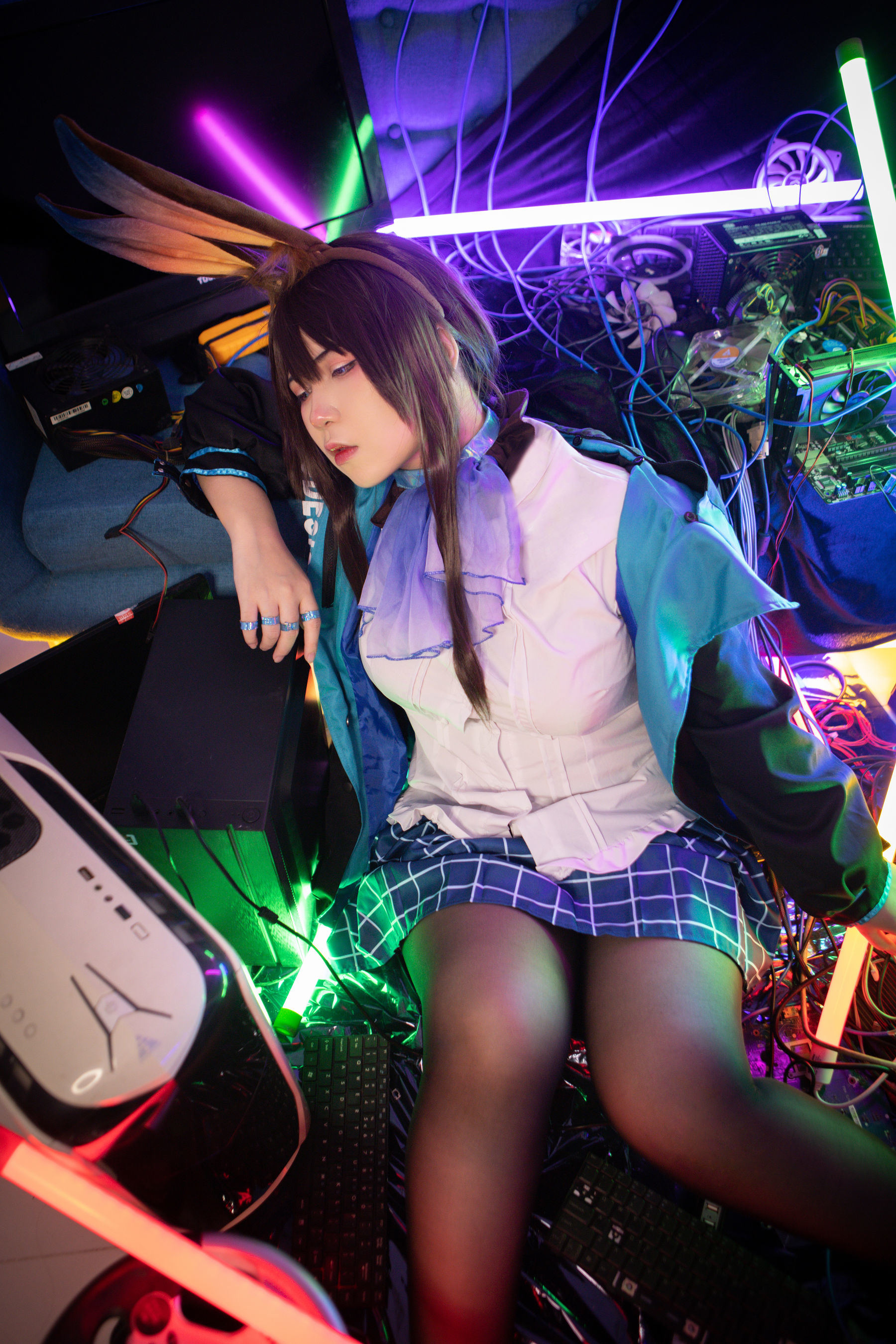 網紅COSER寫真] Uy Uy - 阿米婭 (明日方舟)