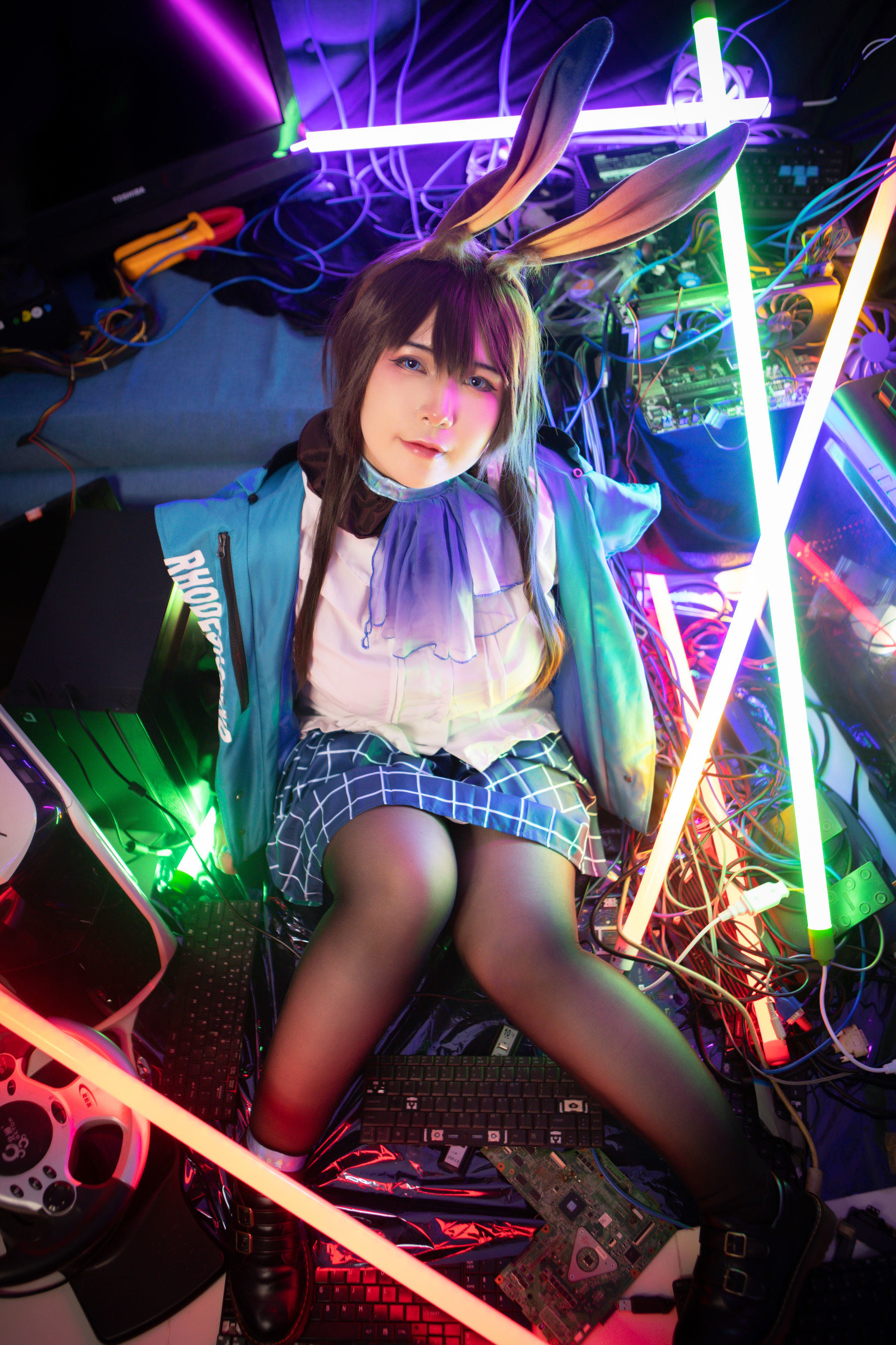 網紅COSER寫真] Uy Uy - 阿米婭 (明日方舟)