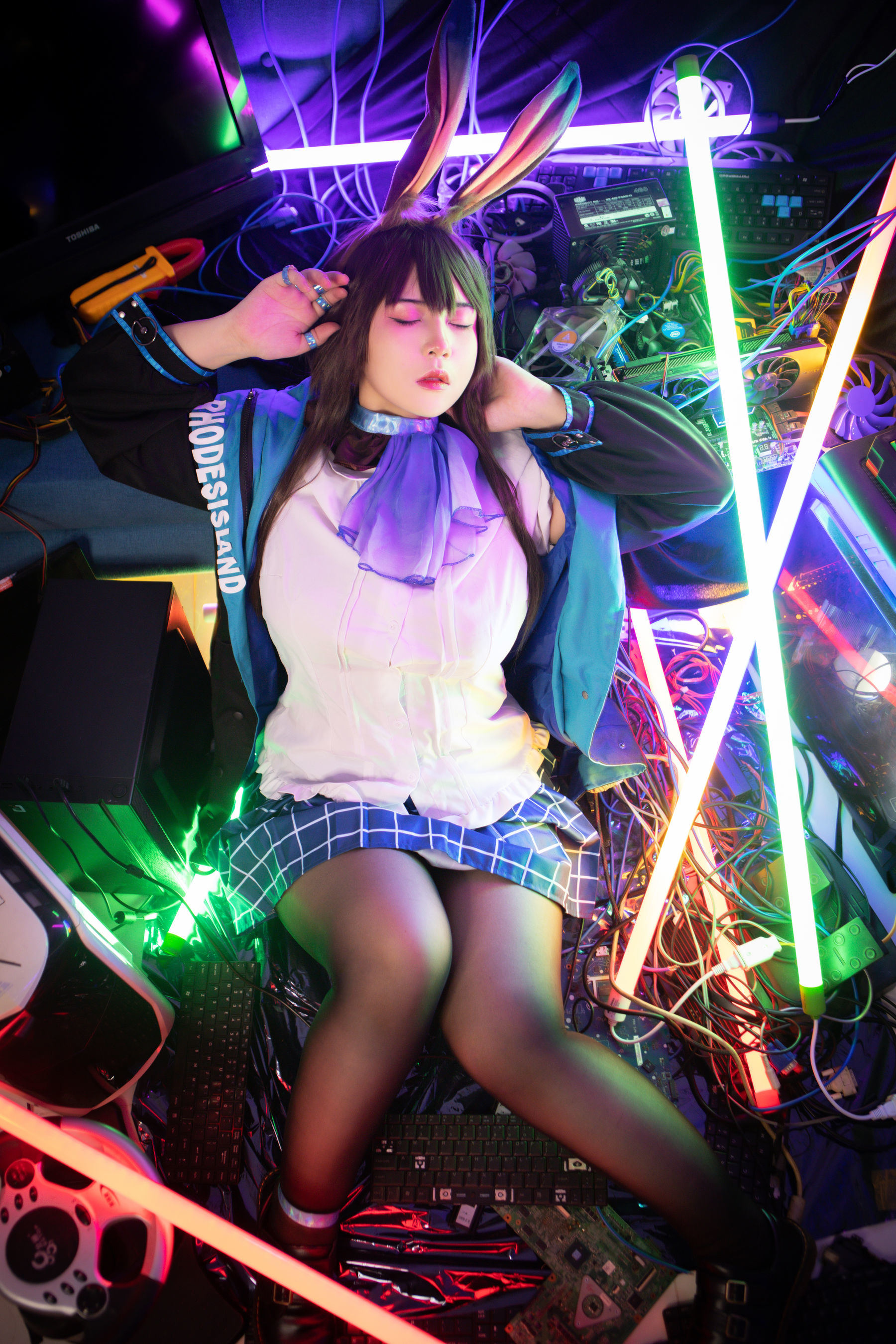 網紅COSER寫真] Uy Uy - 阿米婭 (明日方舟)