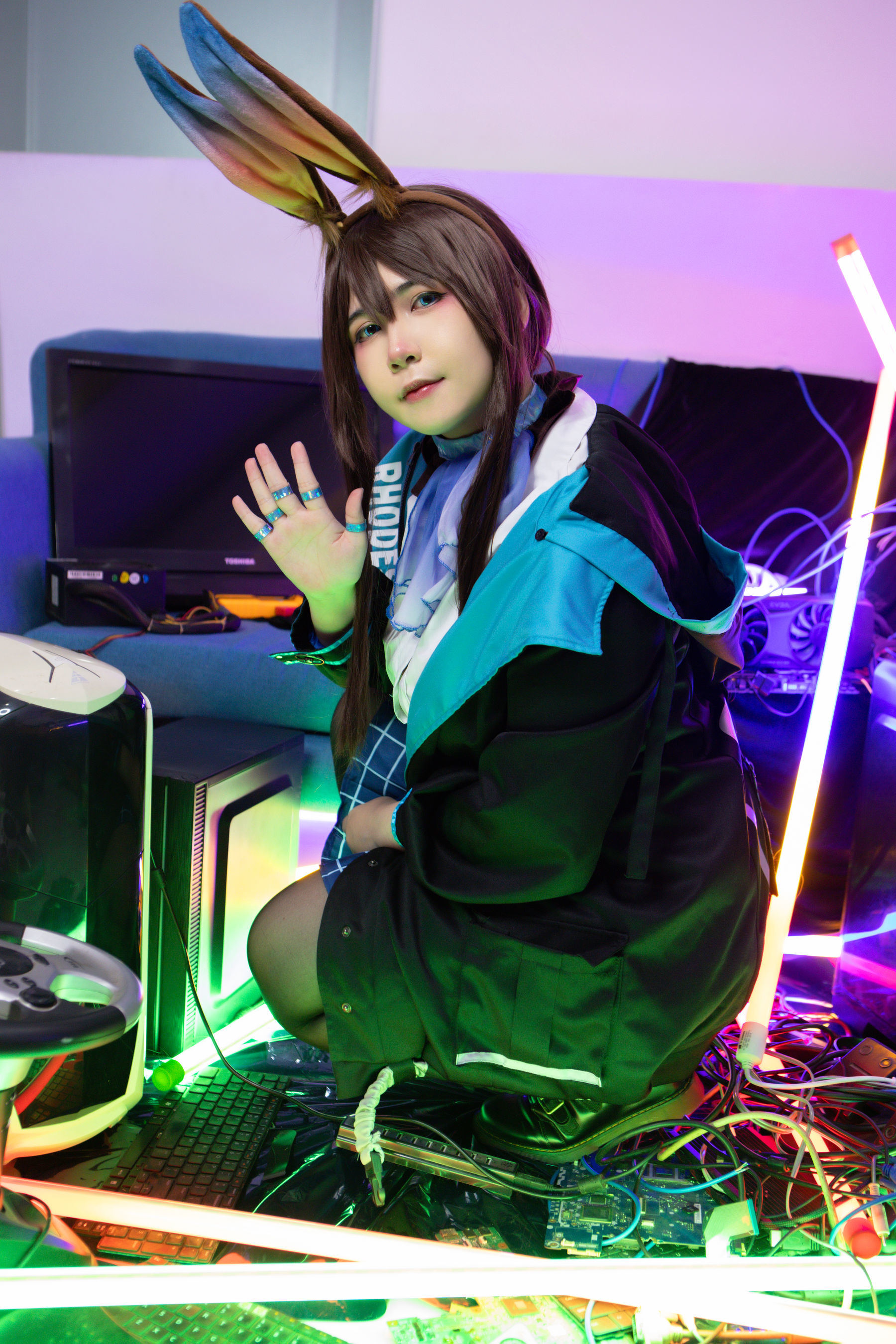 Internet Celebrity Cosplayer Photobook] Uy Uy - Amiya (Arknights)