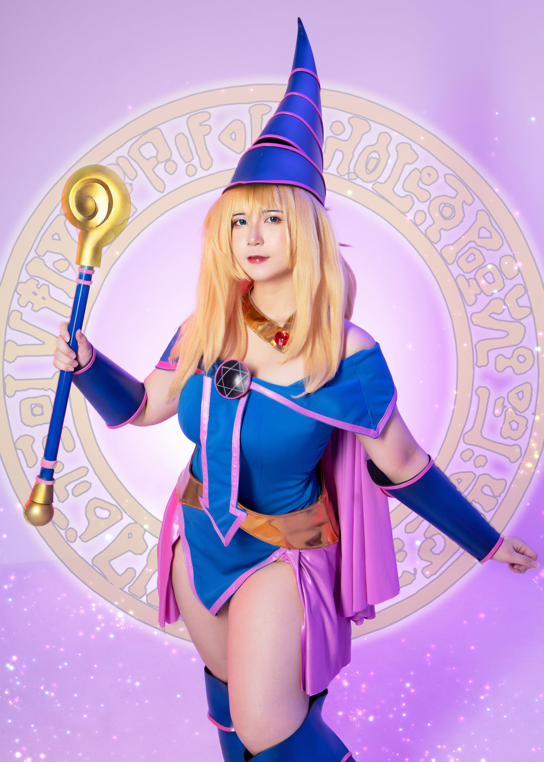 Ảnh Coser Nổi Tiếng] Uy Uy - Dark Magical Girl