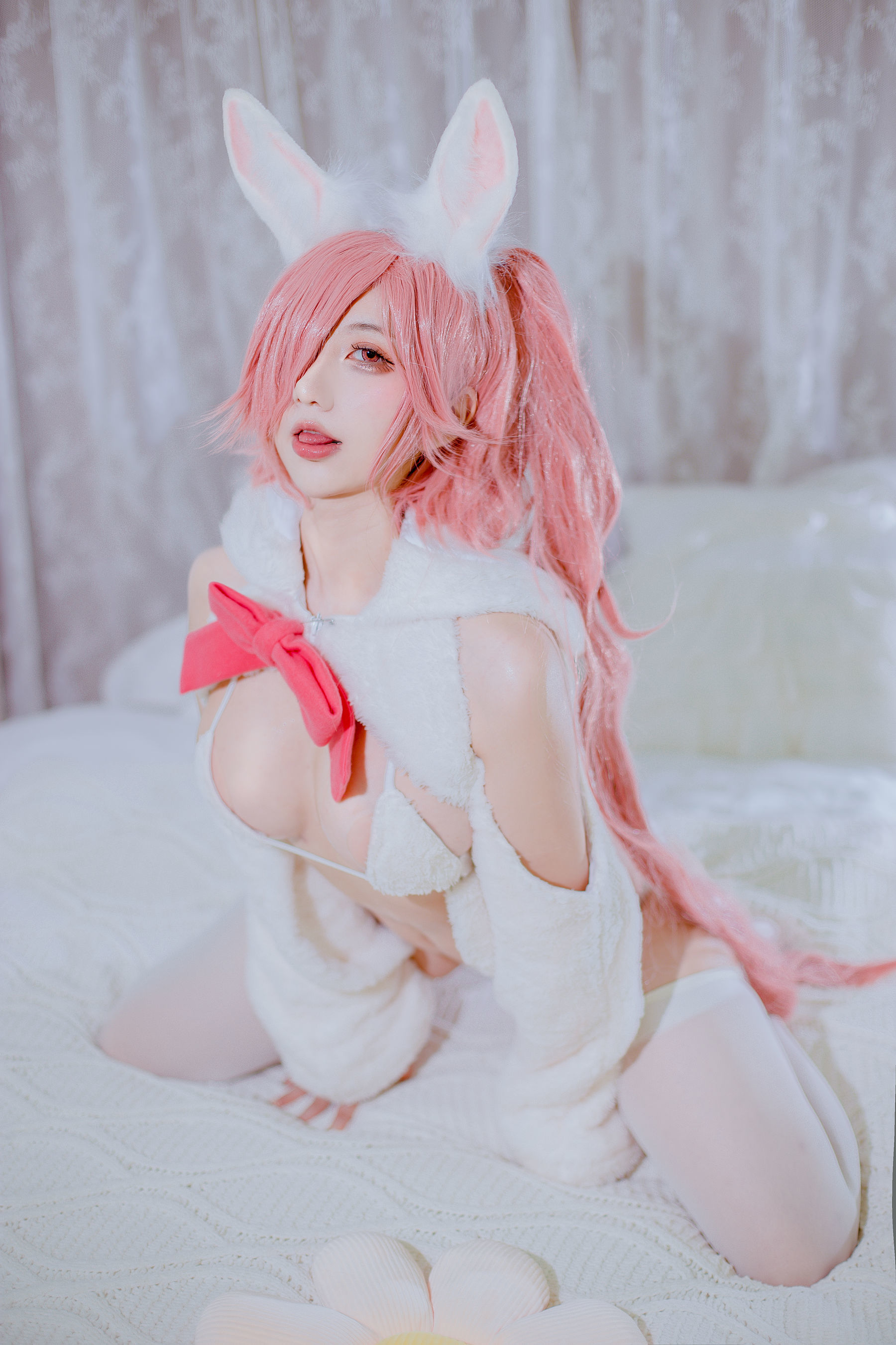 Ảnh chụp COSER nổi tiếng mạng] Blogger anime Cửu Khúc Jean - Wai Meng Xã Thỏ Thỏ