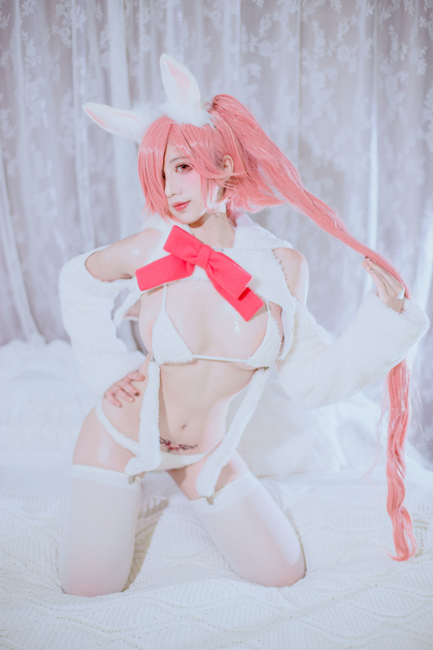 Ảnh chụp COSER nổi tiếng mạng] Blogger anime Cửu Khúc Jean - Wai Meng Xã Thỏ Thỏ