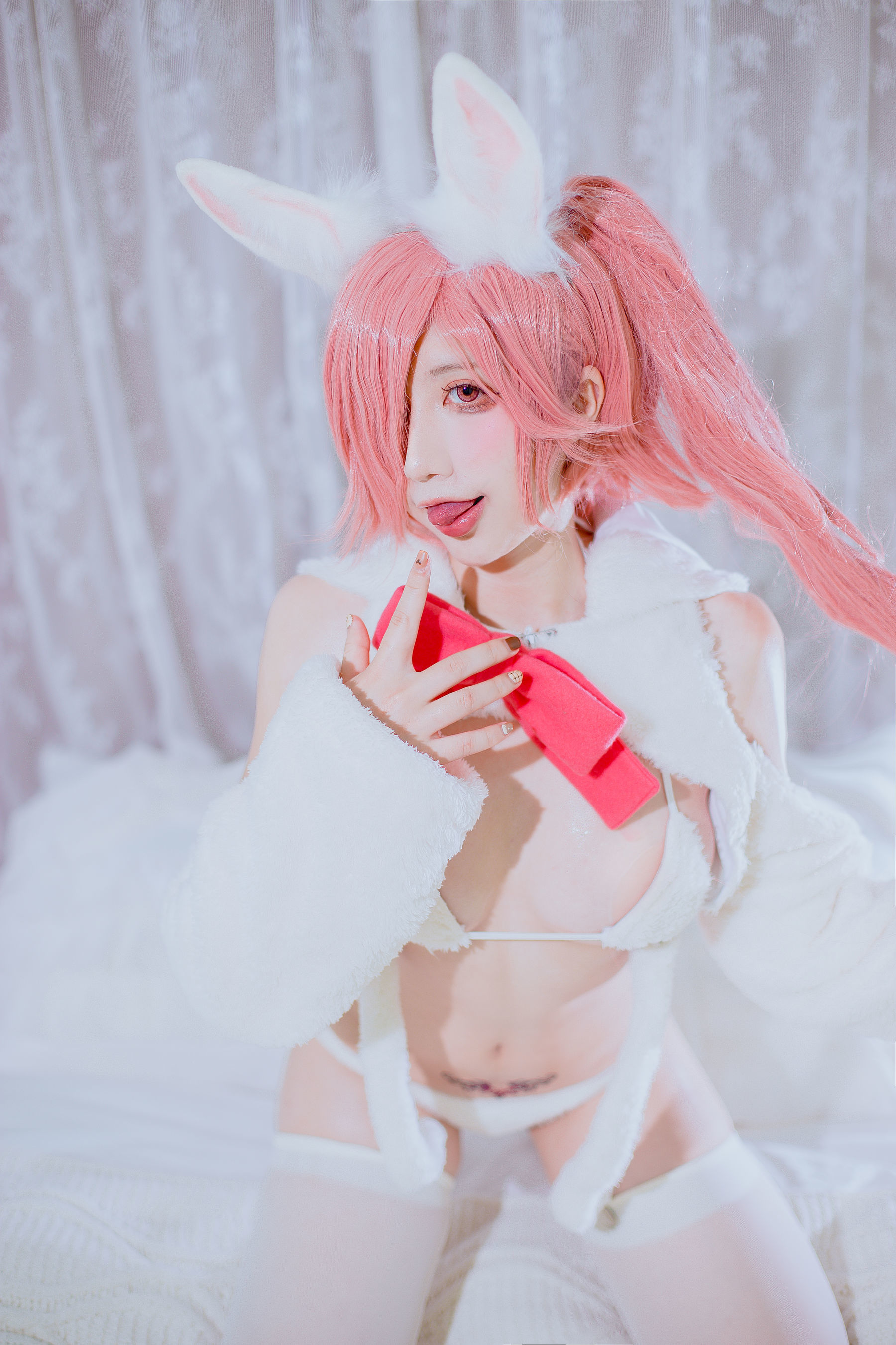 Ảnh chụp COSER nổi tiếng mạng] Blogger anime Cửu Khúc Jean - Wai Meng Xã Thỏ Thỏ