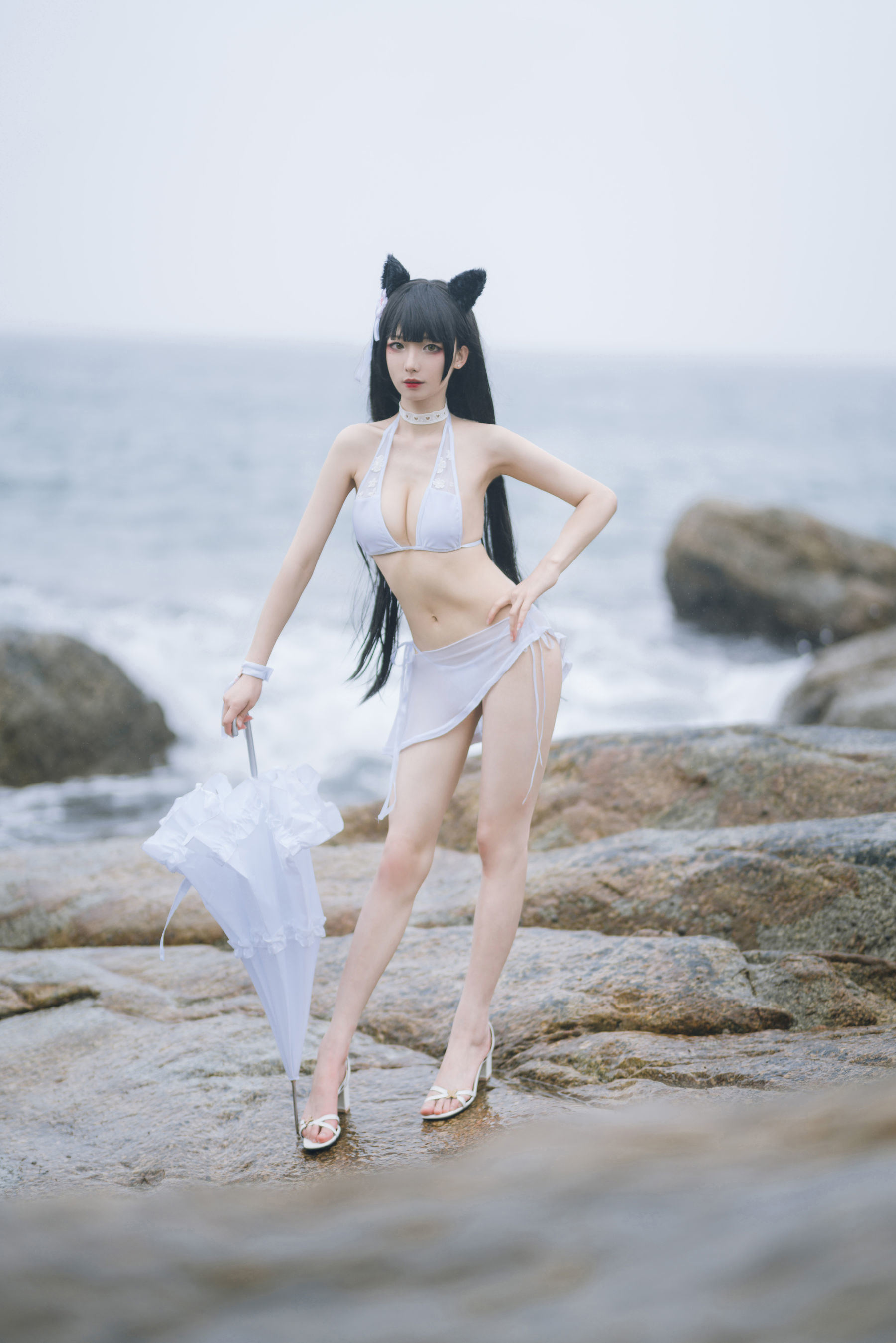 Sổ ảnh COSER Ngôi sao mạng] Blogger Anime Phong Giang Giang V - Ái Đường Áo tắm