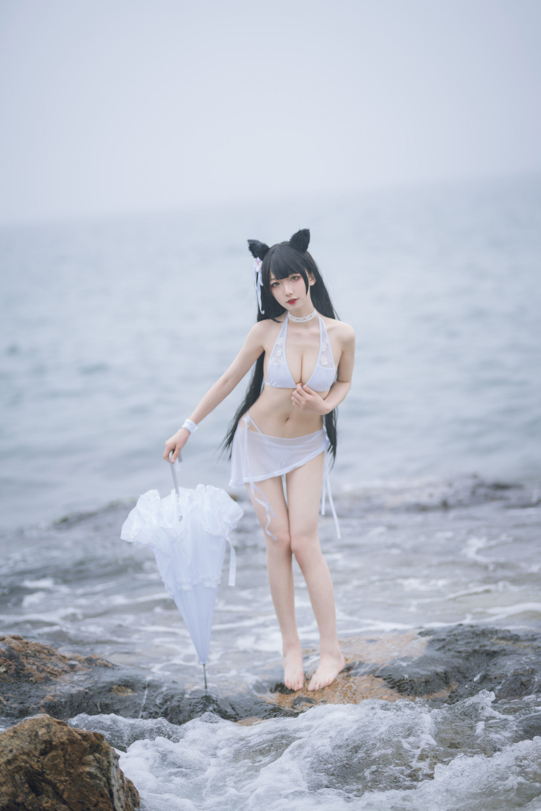 Sổ ảnh COSER Ngôi sao mạng] Blogger Anime Phong Giang Giang V - Ái Đường Áo tắm