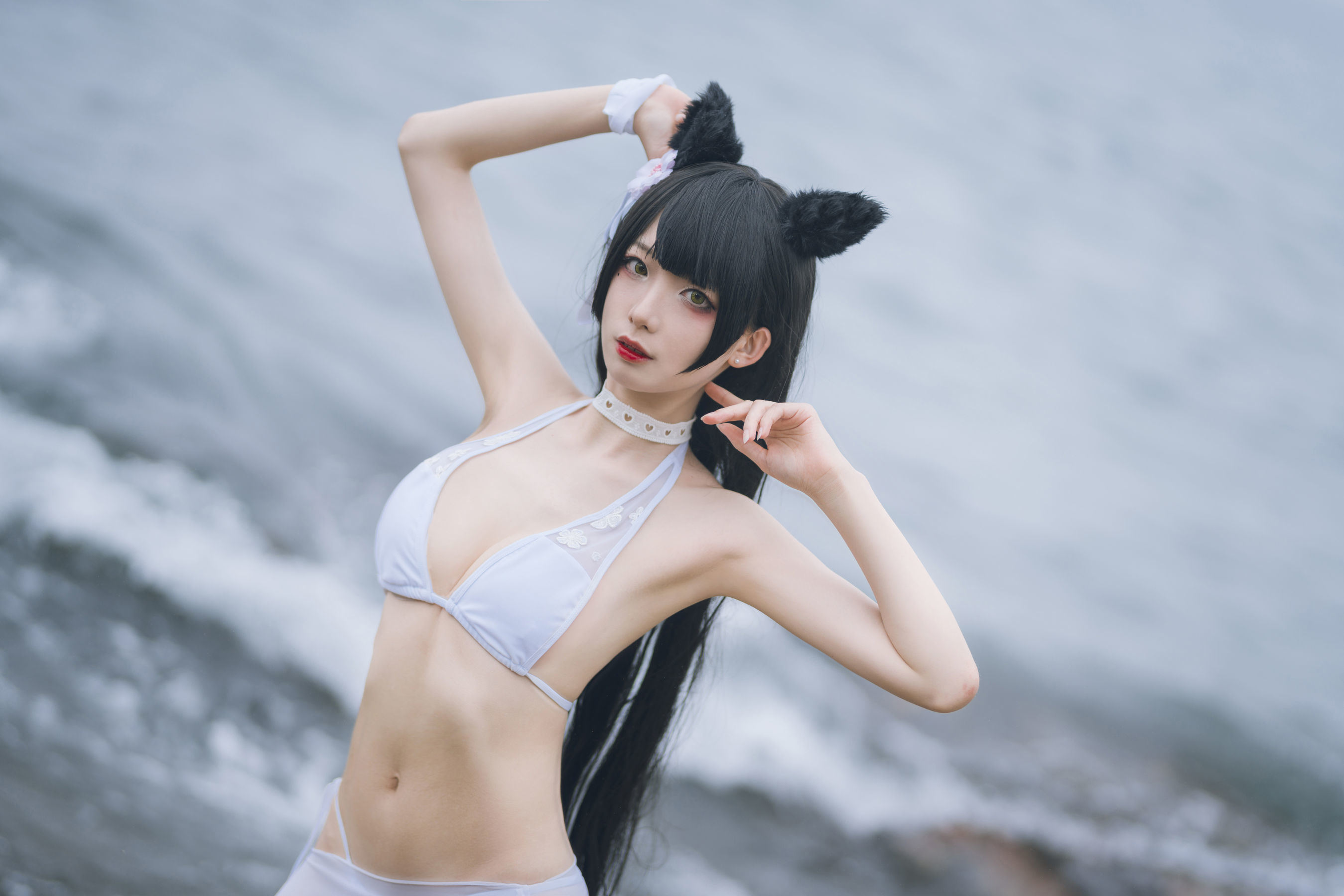 Sổ ảnh COSER Ngôi sao mạng] Blogger Anime Phong Giang Giang V - Ái Đường Áo tắm