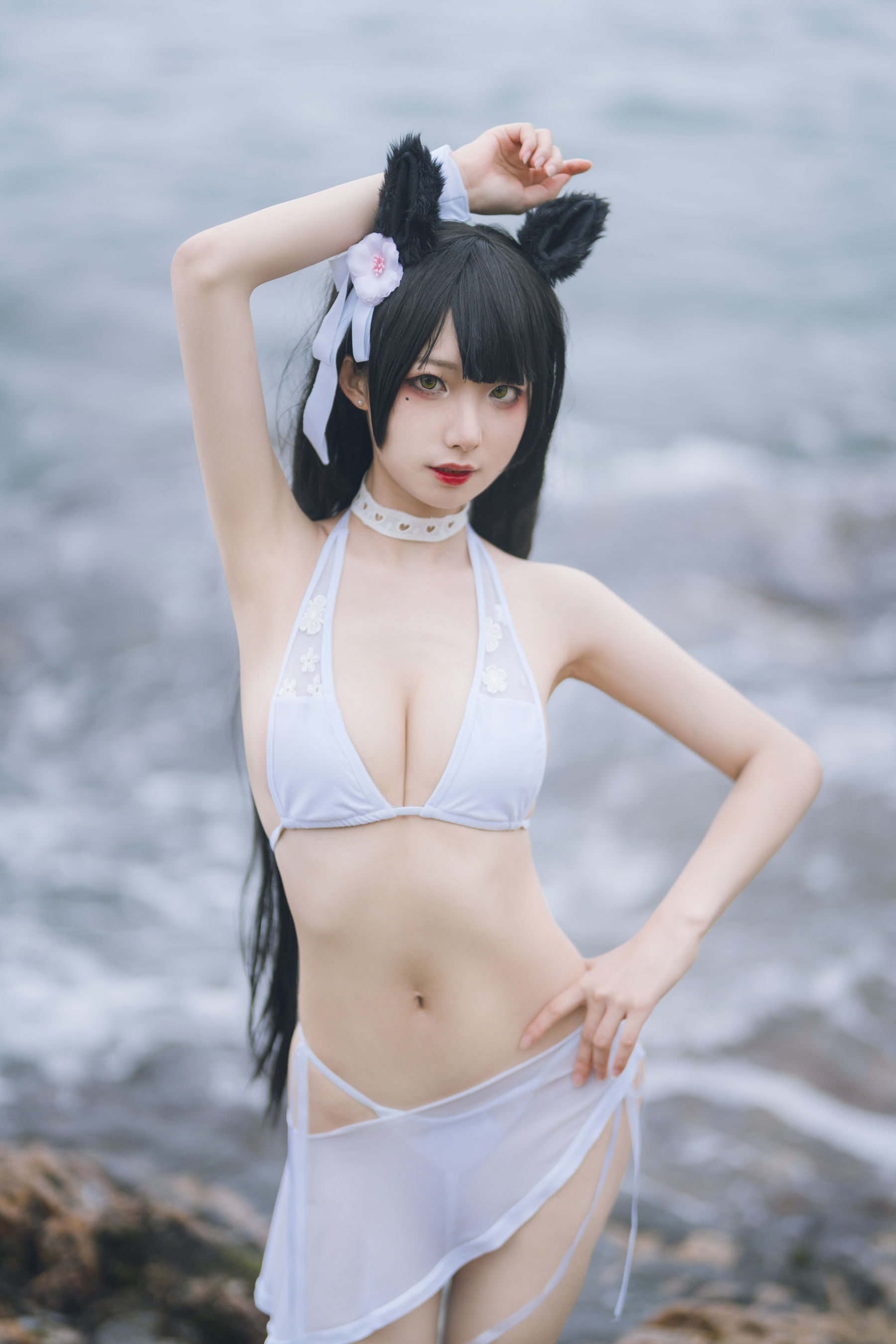 Sổ ảnh COSER Ngôi sao mạng] Blogger Anime Phong Giang Giang V - Ái Đường Áo tắm