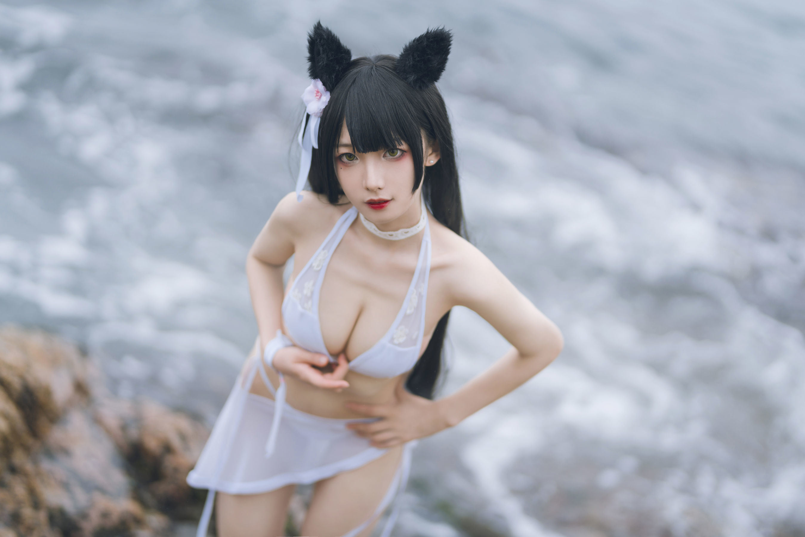 Sổ ảnh COSER Ngôi sao mạng] Blogger Anime Phong Giang Giang V - Ái Đường Áo tắm
