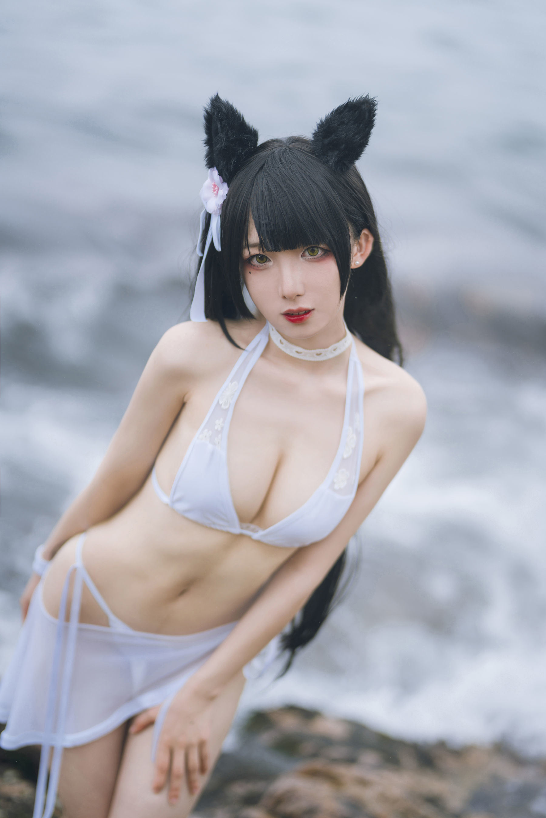Sổ ảnh COSER Ngôi sao mạng] Blogger Anime Phong Giang Giang V - Ái Đường Áo tắm