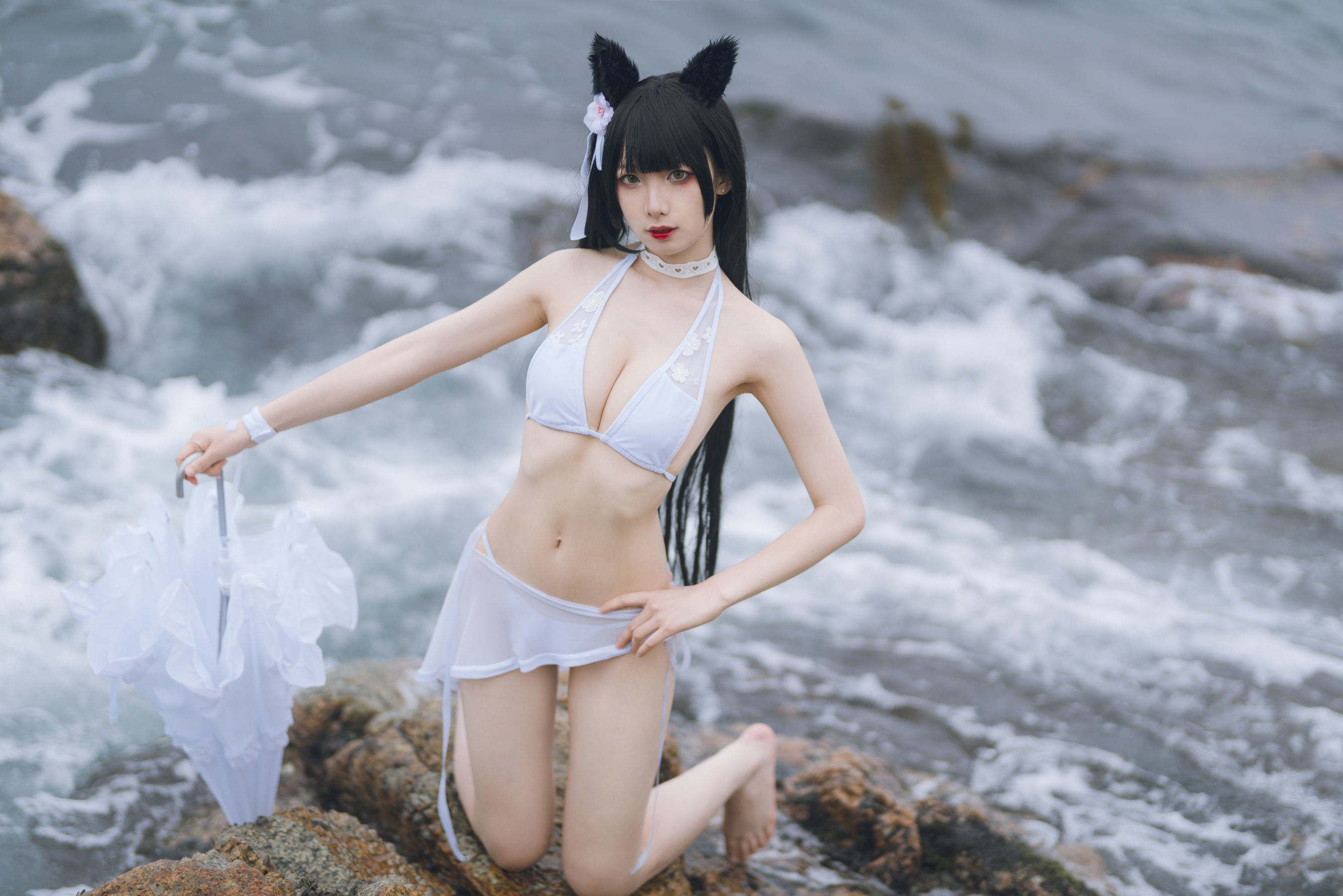 Sổ ảnh COSER Ngôi sao mạng] Blogger Anime Phong Giang Giang V - Ái Đường Áo tắm