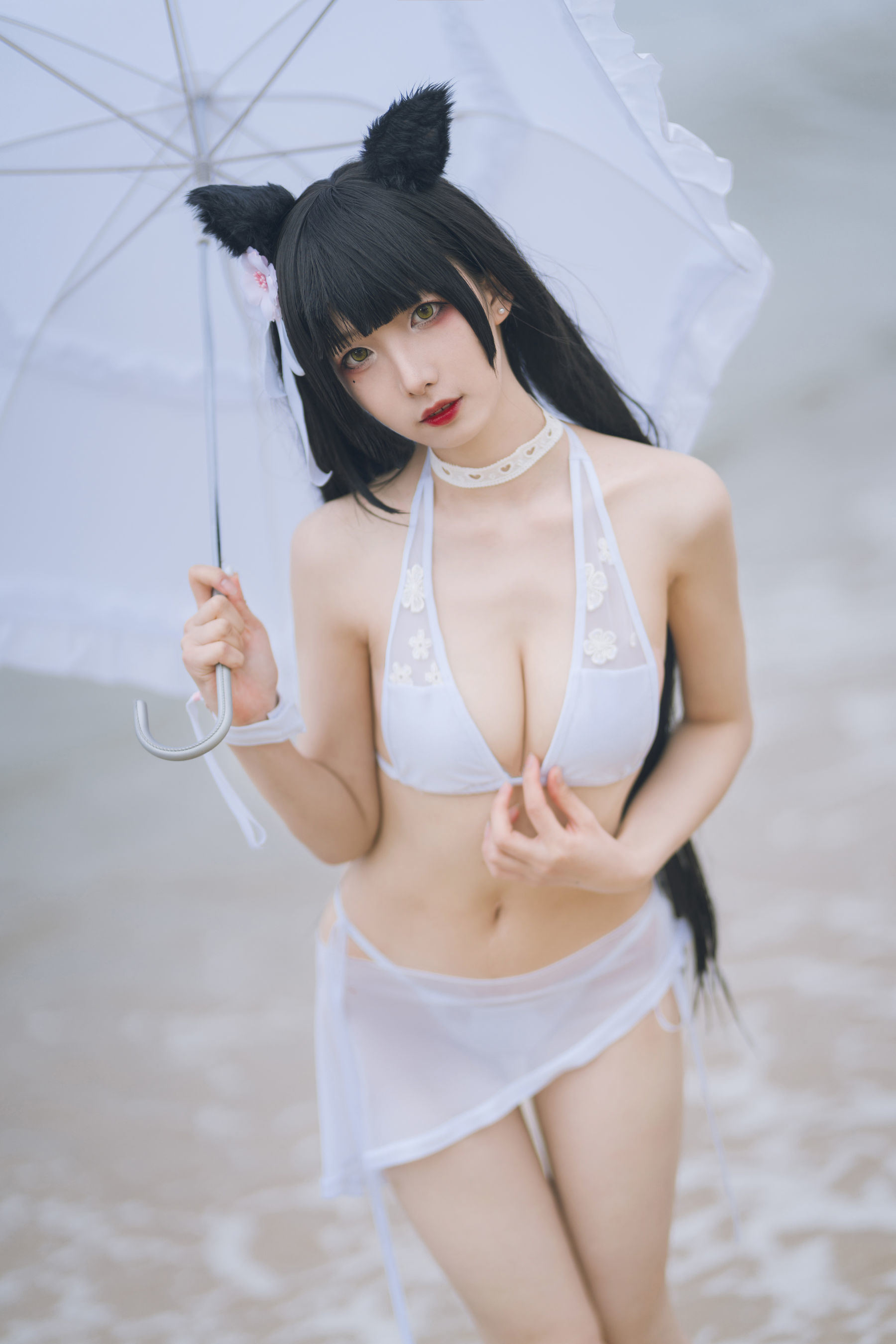 Sổ ảnh COSER Ngôi sao mạng] Blogger Anime Phong Giang Giang V - Ái Đường Áo tắm