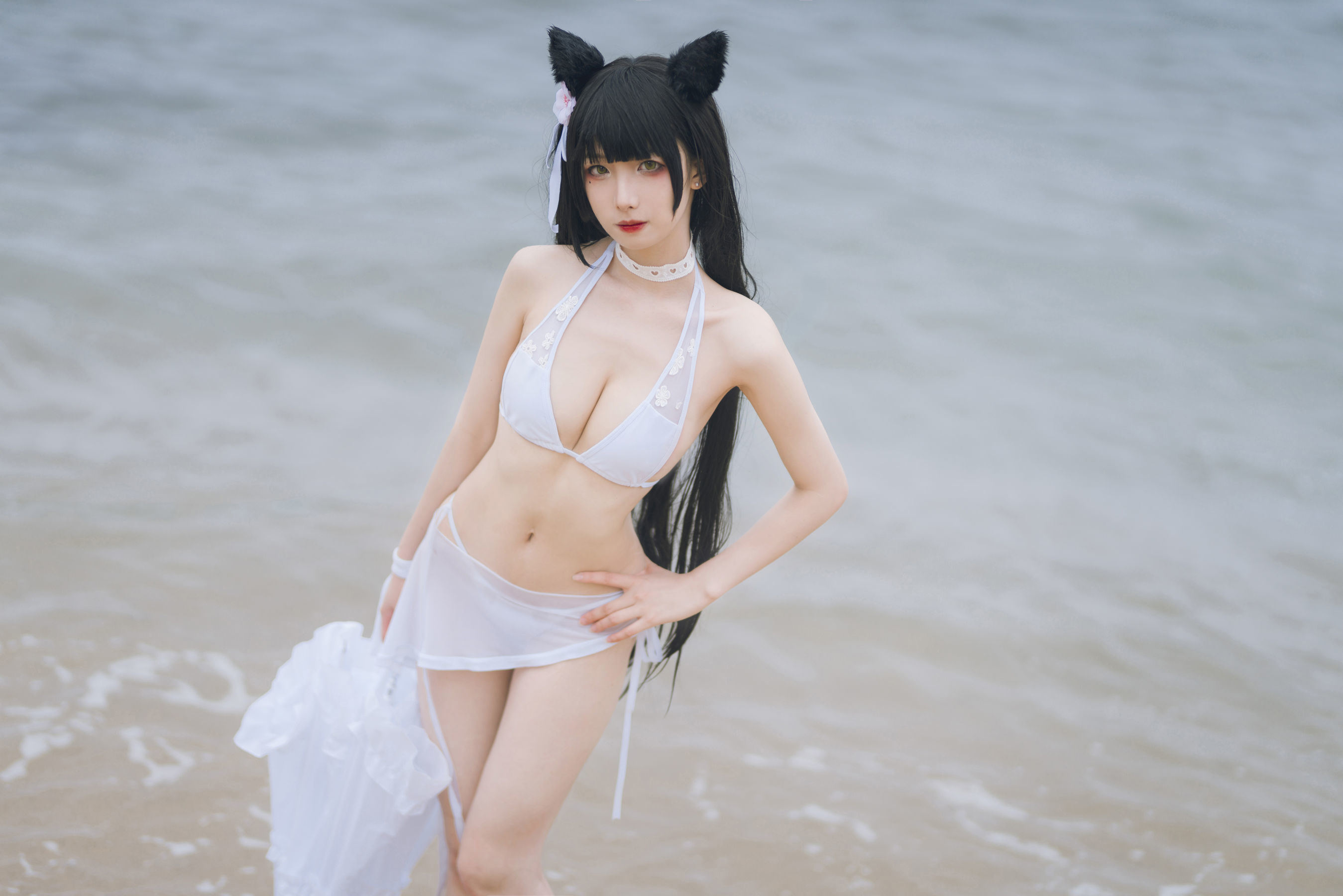Sổ ảnh COSER Ngôi sao mạng] Blogger Anime Phong Giang Giang V - Ái Đường Áo tắm