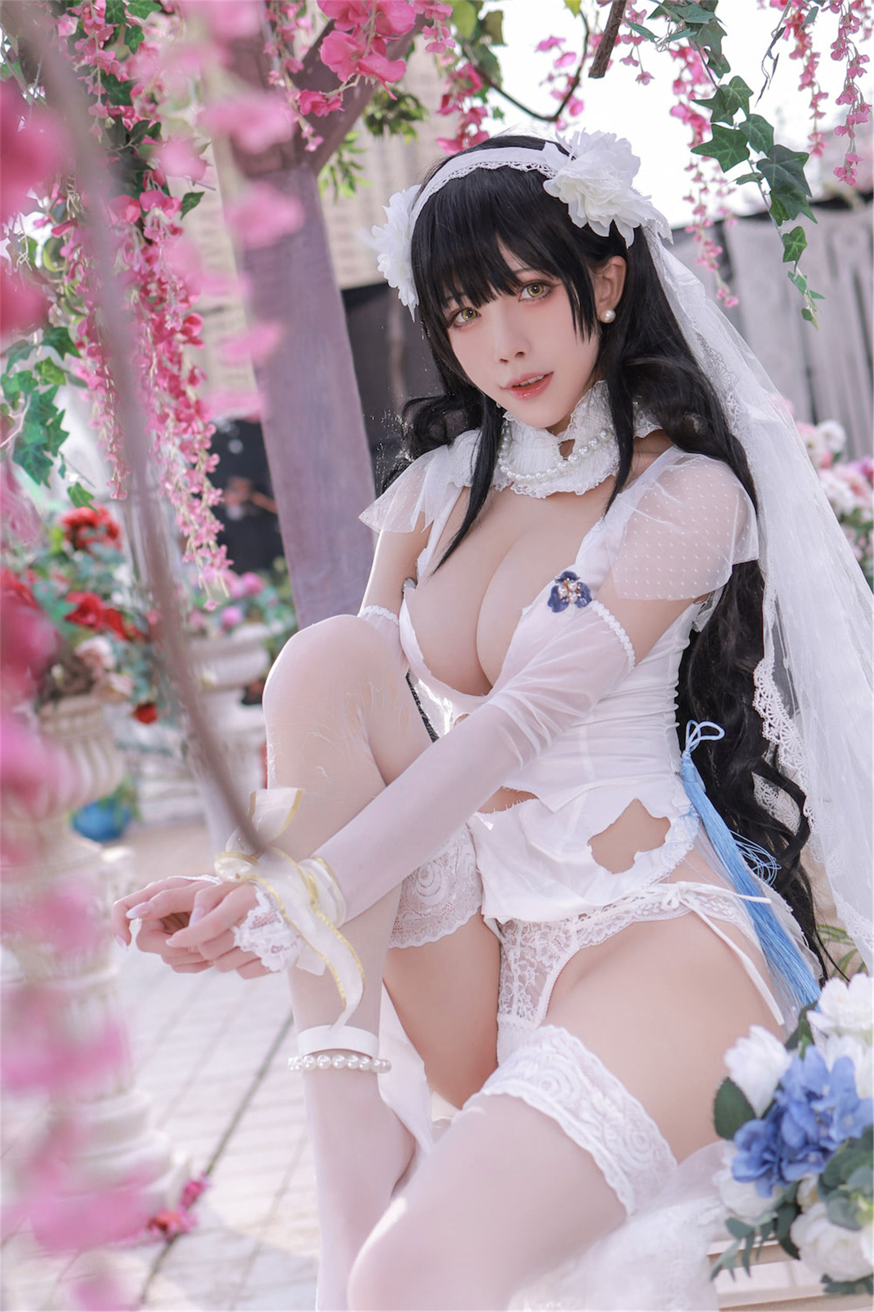 Bộ ảnh cosplay của net hồng] Blogger anime Shui Miao Aqua - Girls' Frontline OTS-14 & Type95