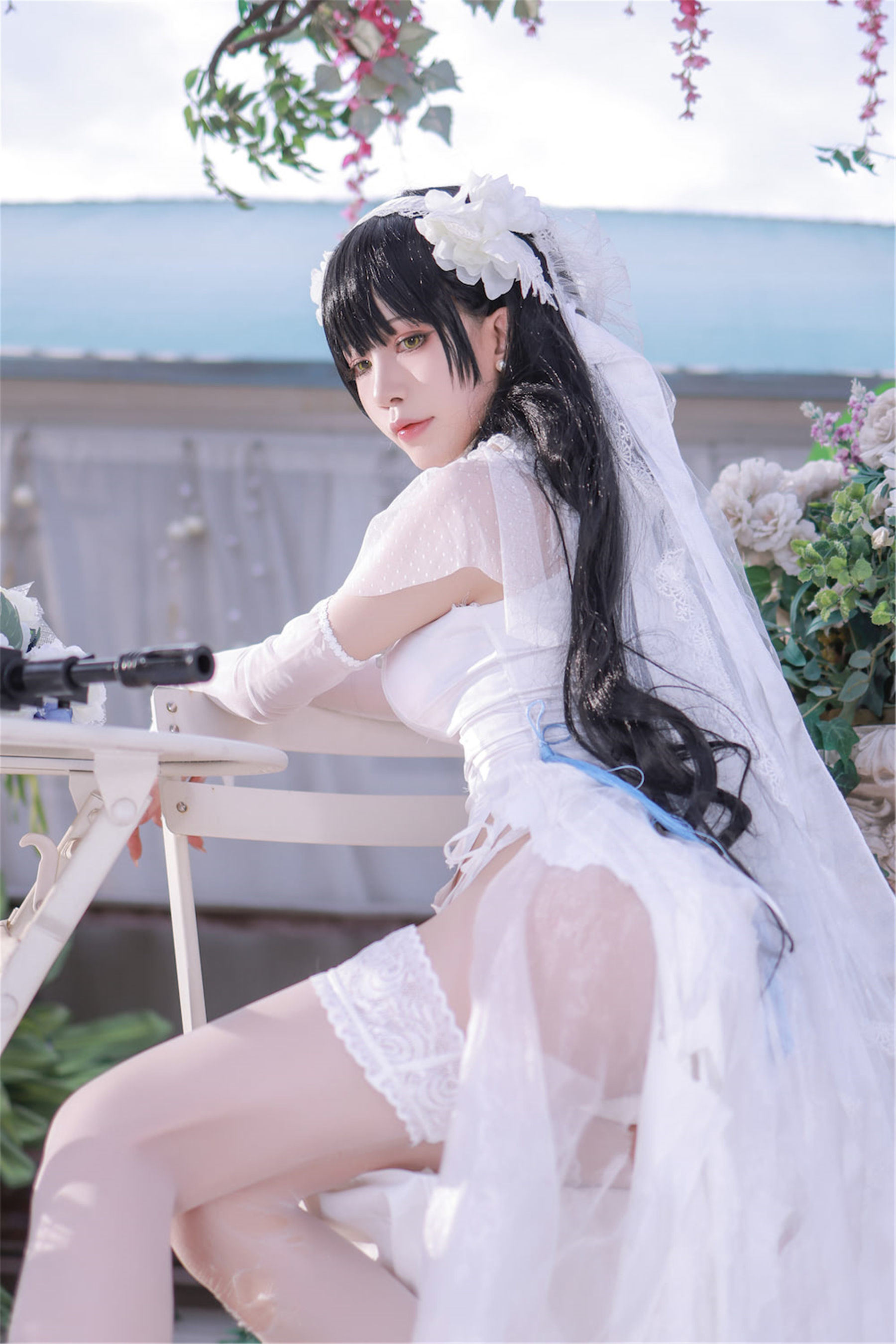 Bộ ảnh cosplay của net hồng] Blogger anime Shui Miao Aqua - Girls' Frontline OTS-14 & Type95