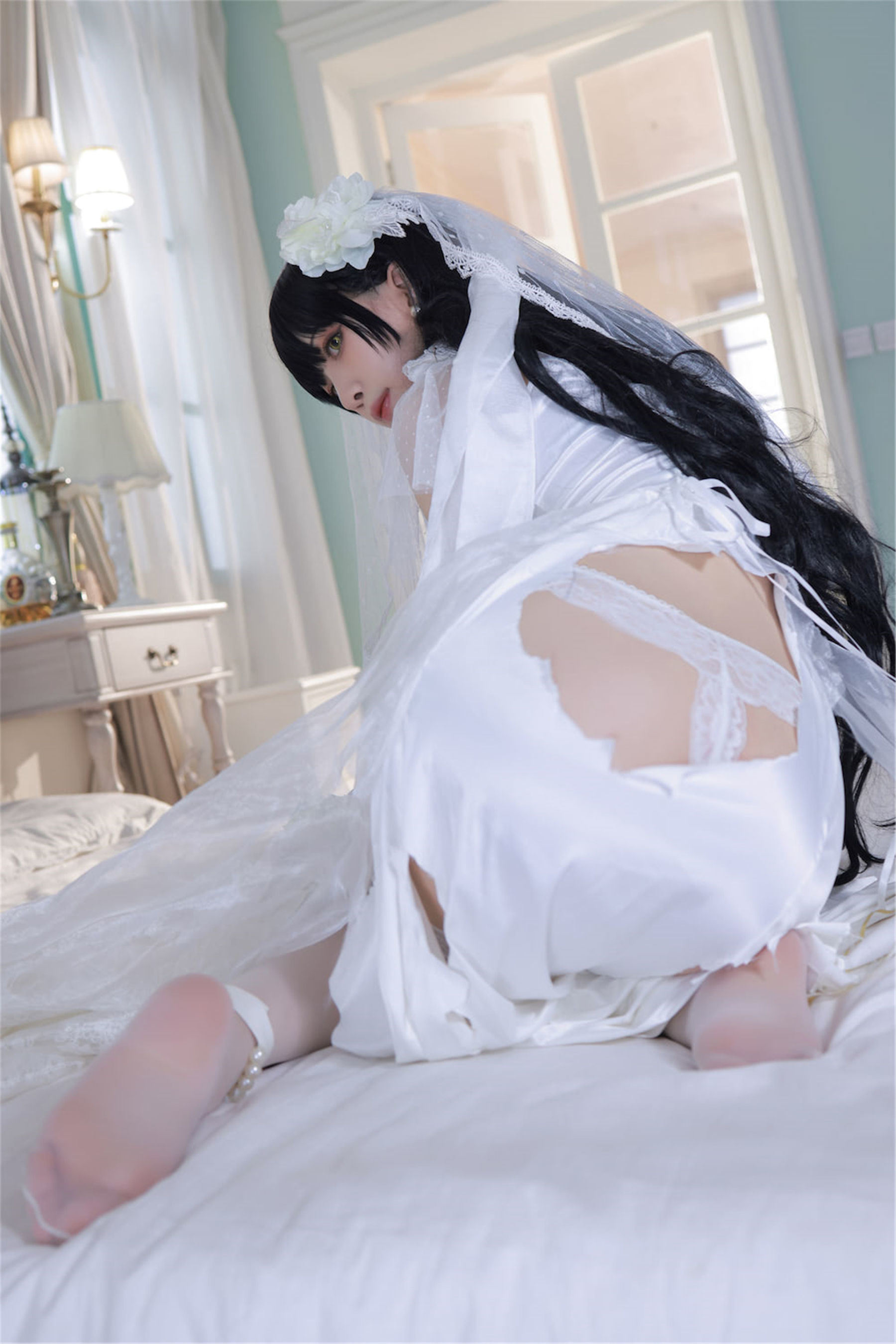 Internet Celebrity Cosplayer Photobook] Anime Blogger Shuimiao Aqua - Girls' Frontline OTS14 and Type95
