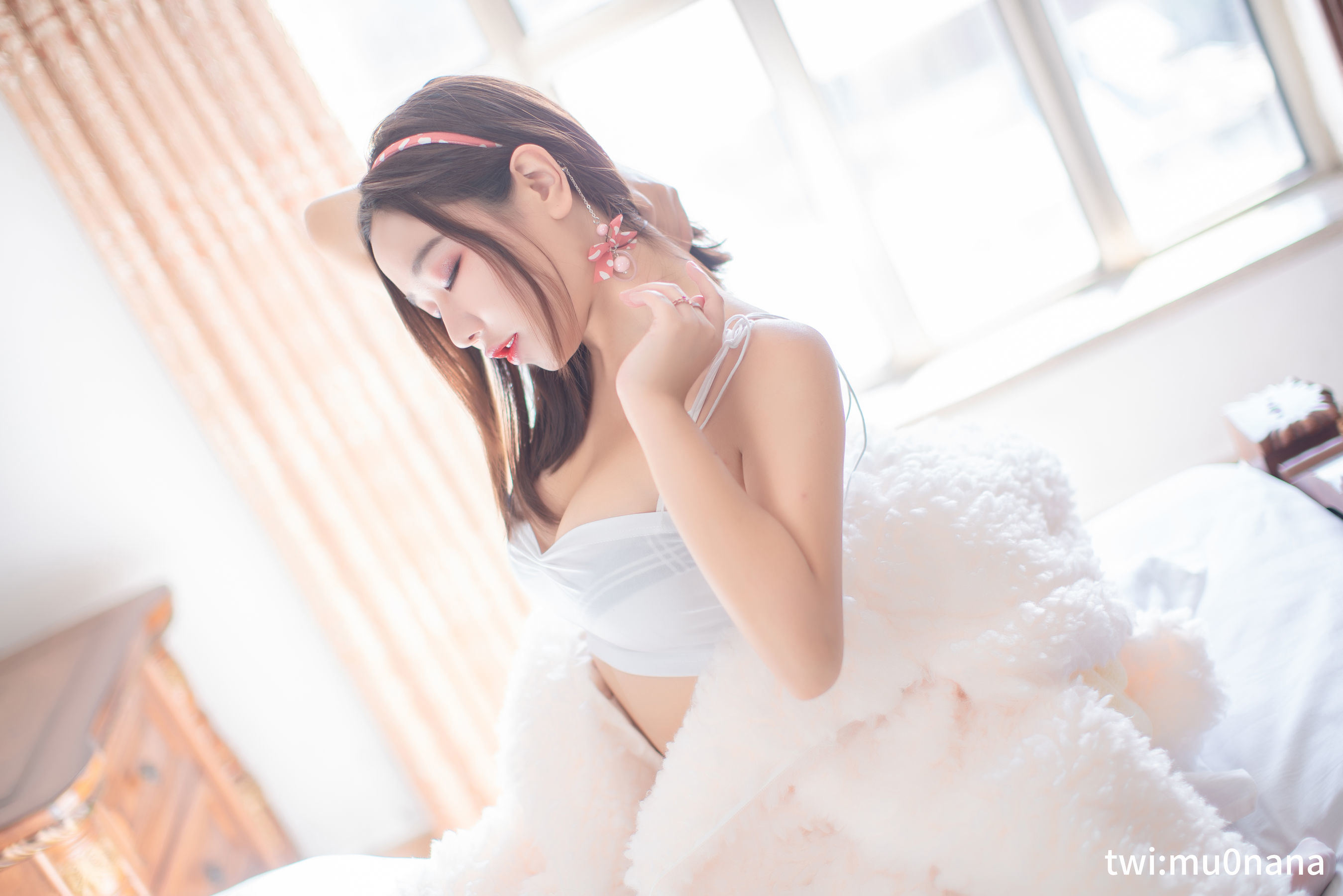Internet Celebrity COSER Photo] Anime Blogger Mu Ling Mu0 - Hot Spring 1
