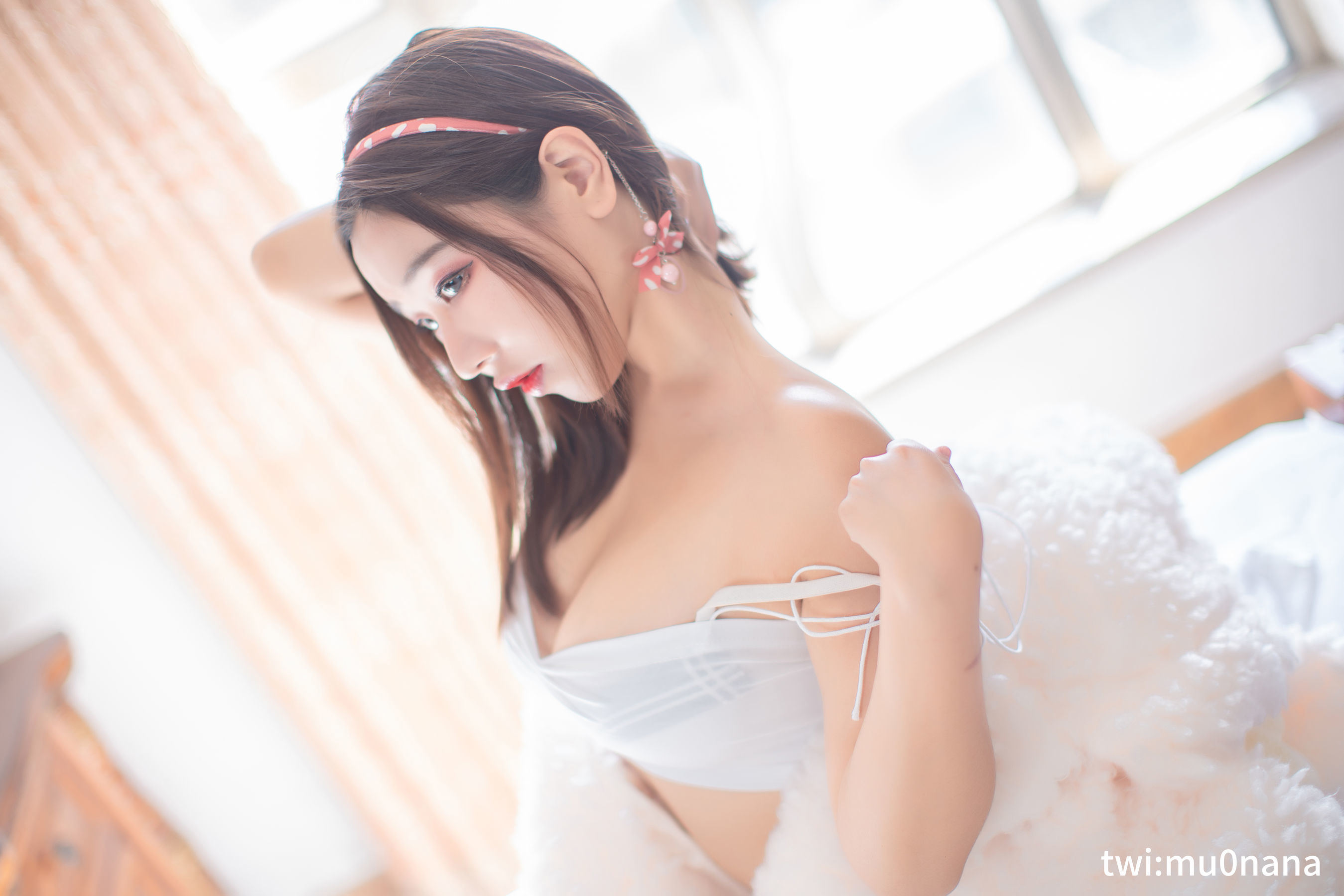 Internet Celebrity COSER Photo] Anime Blogger Mu Ling Mu0 - Hot Spring 1