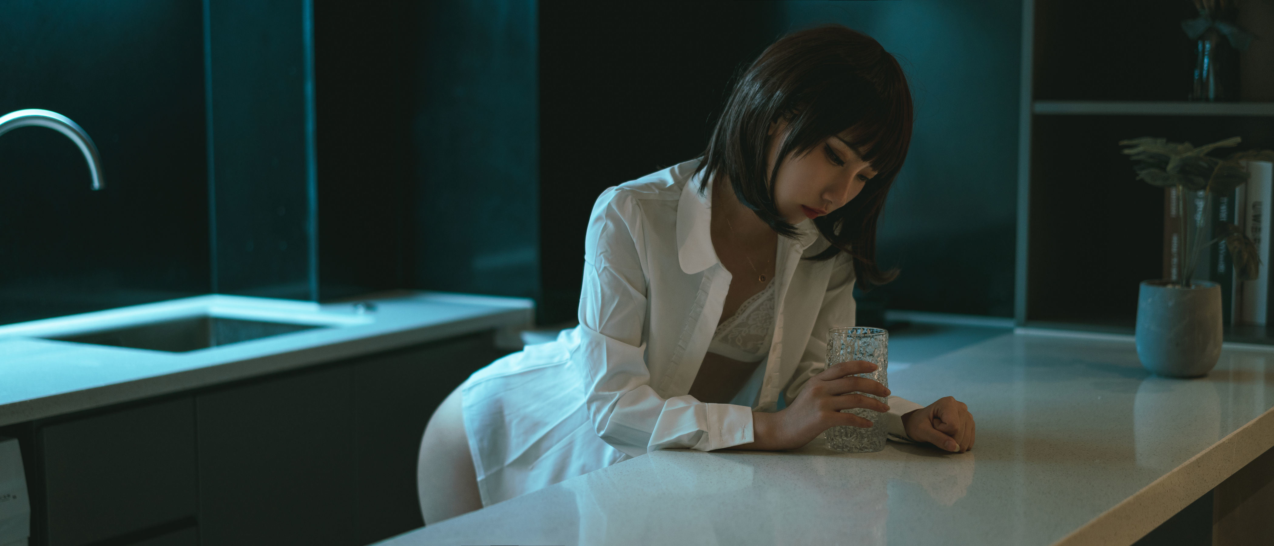 Net Red COSER Ảnh] Blogger Anime Stun Mo Mo - Trò Đùa Của Jiao Thu 01