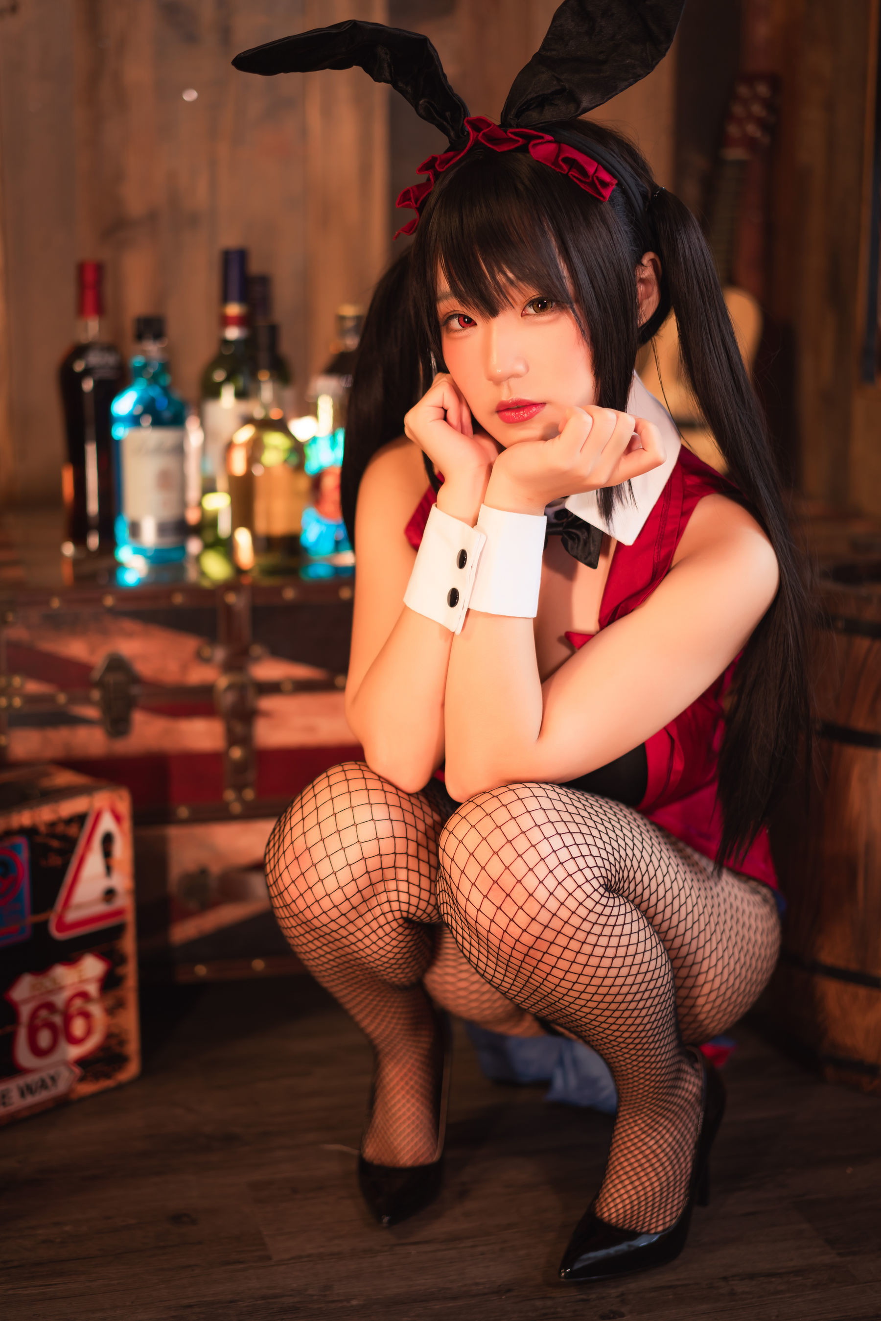 Internet Celebrity Coser Photobook] Anime Blogger Mime Mi Mei - Tokisaki Kurumi