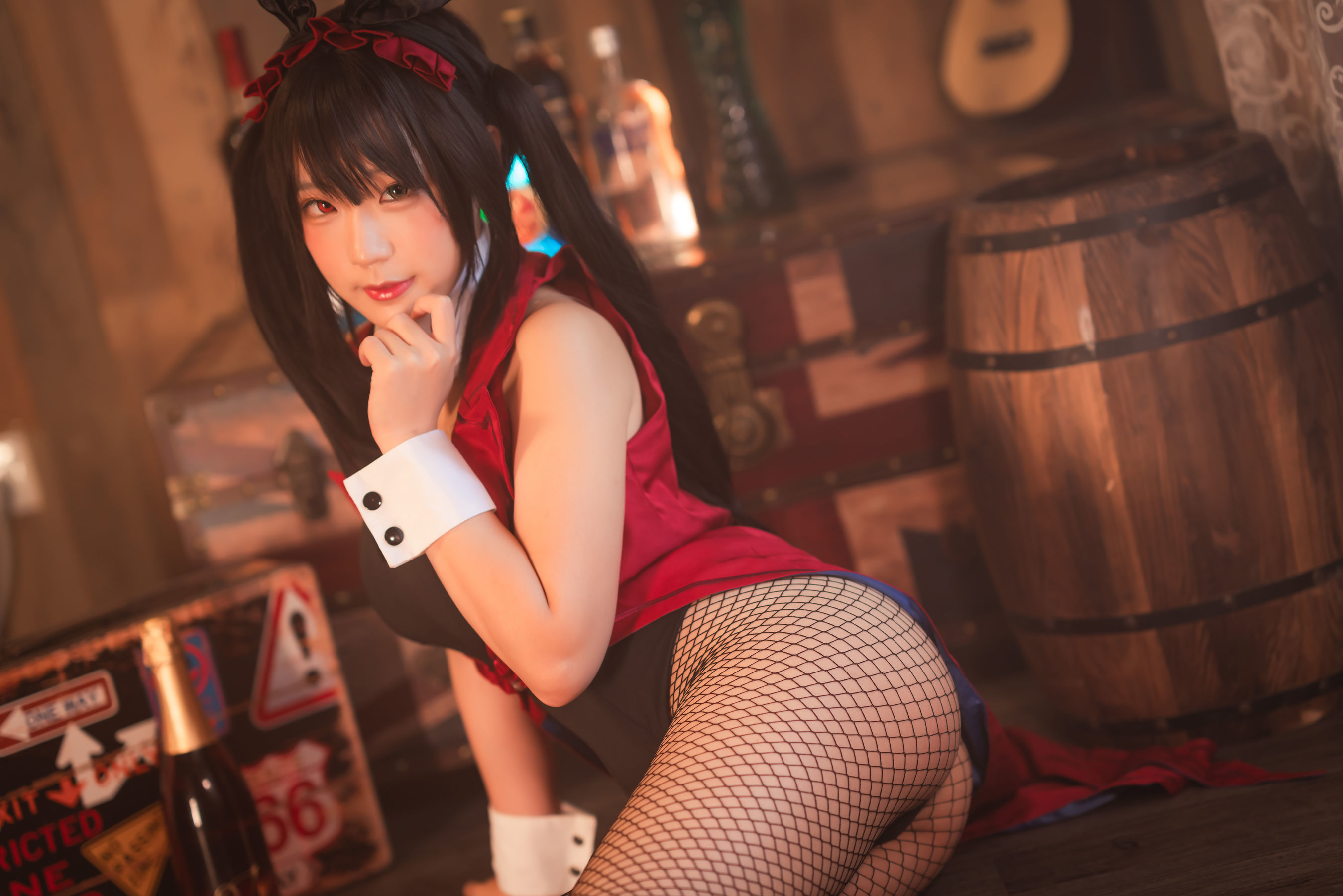 Internet Celebrity Coser Photobook] Anime Blogger Mime Mi Mei - Tokisaki Kurumi
