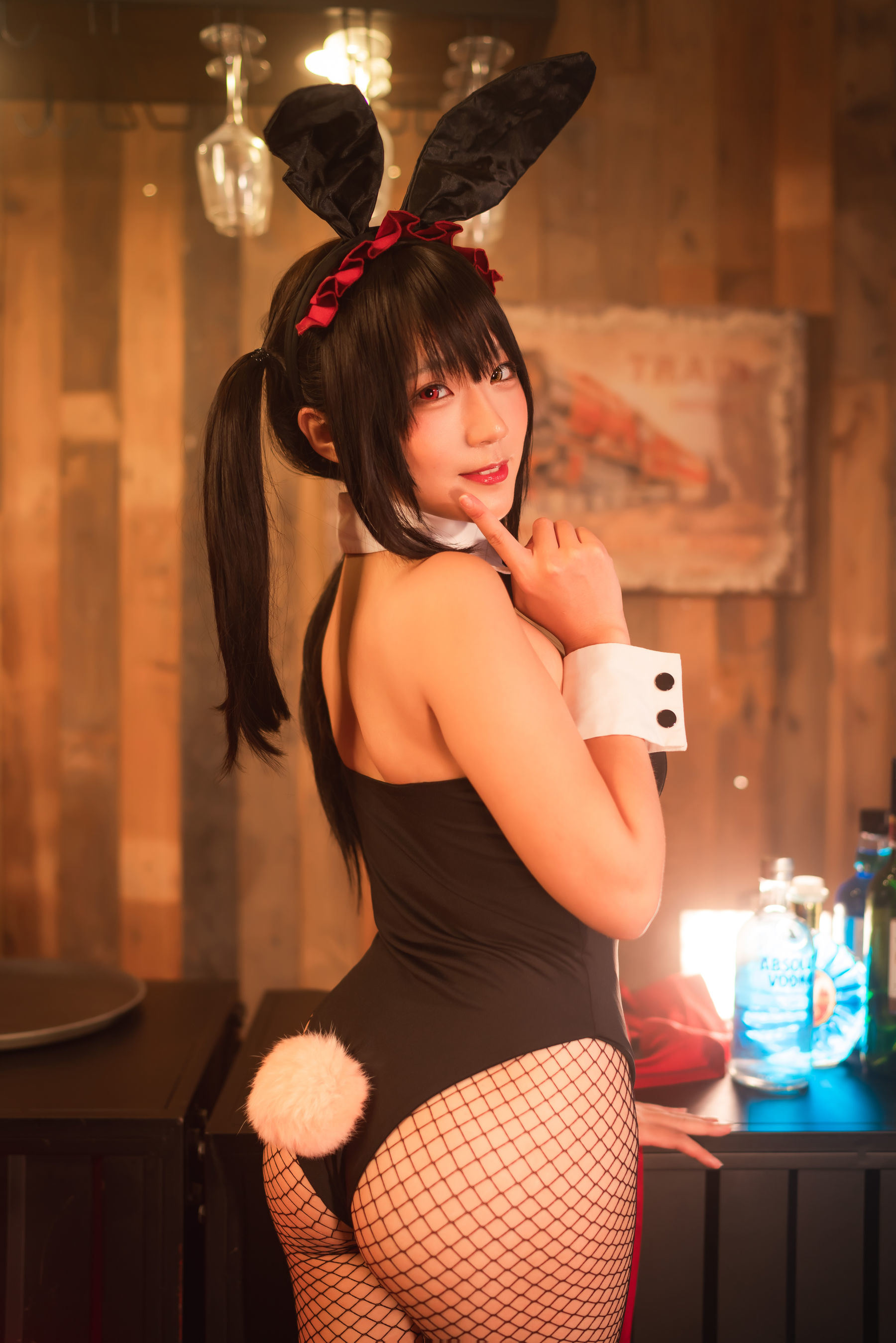 Ảnh cosplay của net red] Blogger anime Mime Mimi - Tokisaki Kurumi