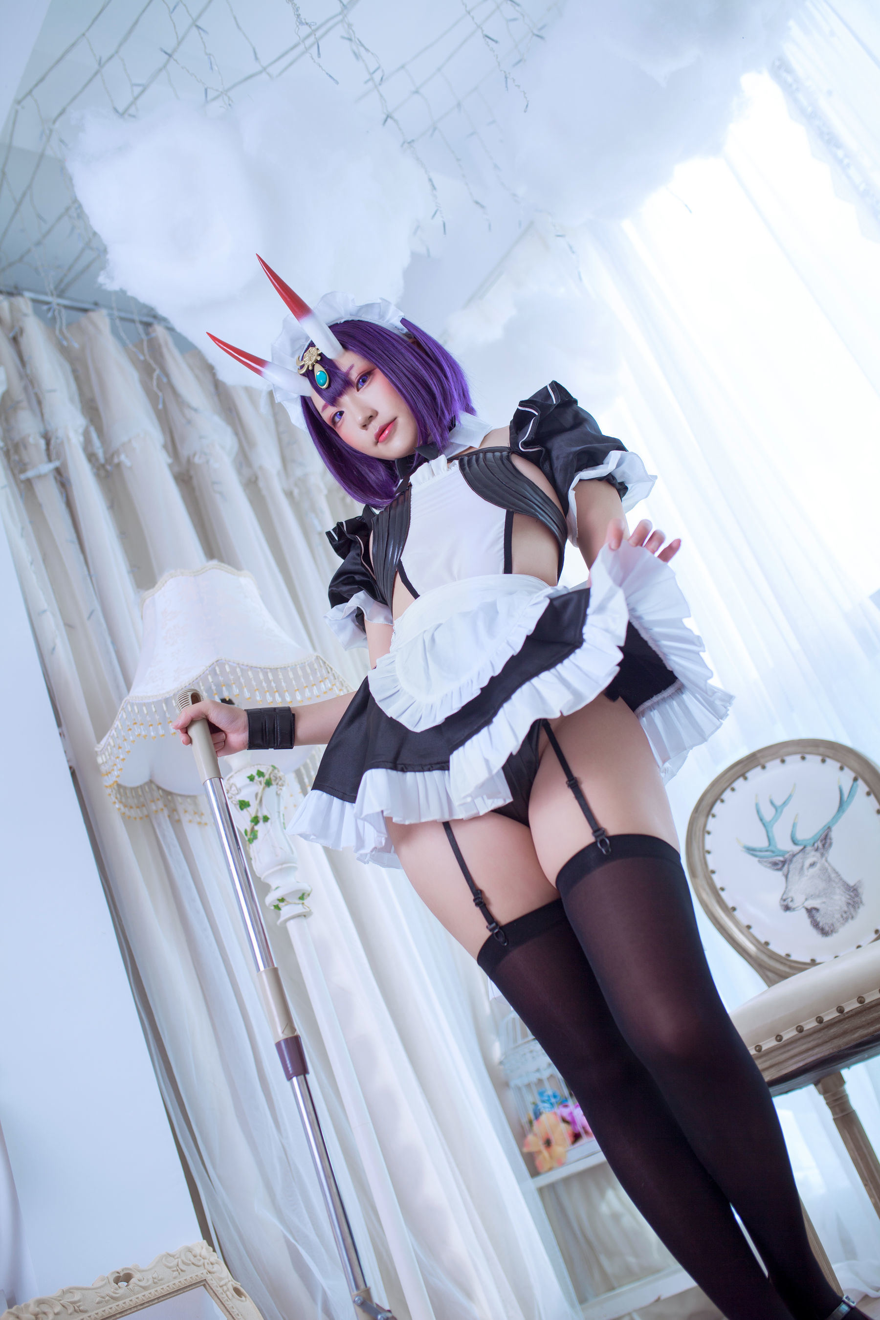 Bộ ảnh Coser của Net hồng] Blogger anime Mime Mimi - Shuten Dōji Nữ hầu