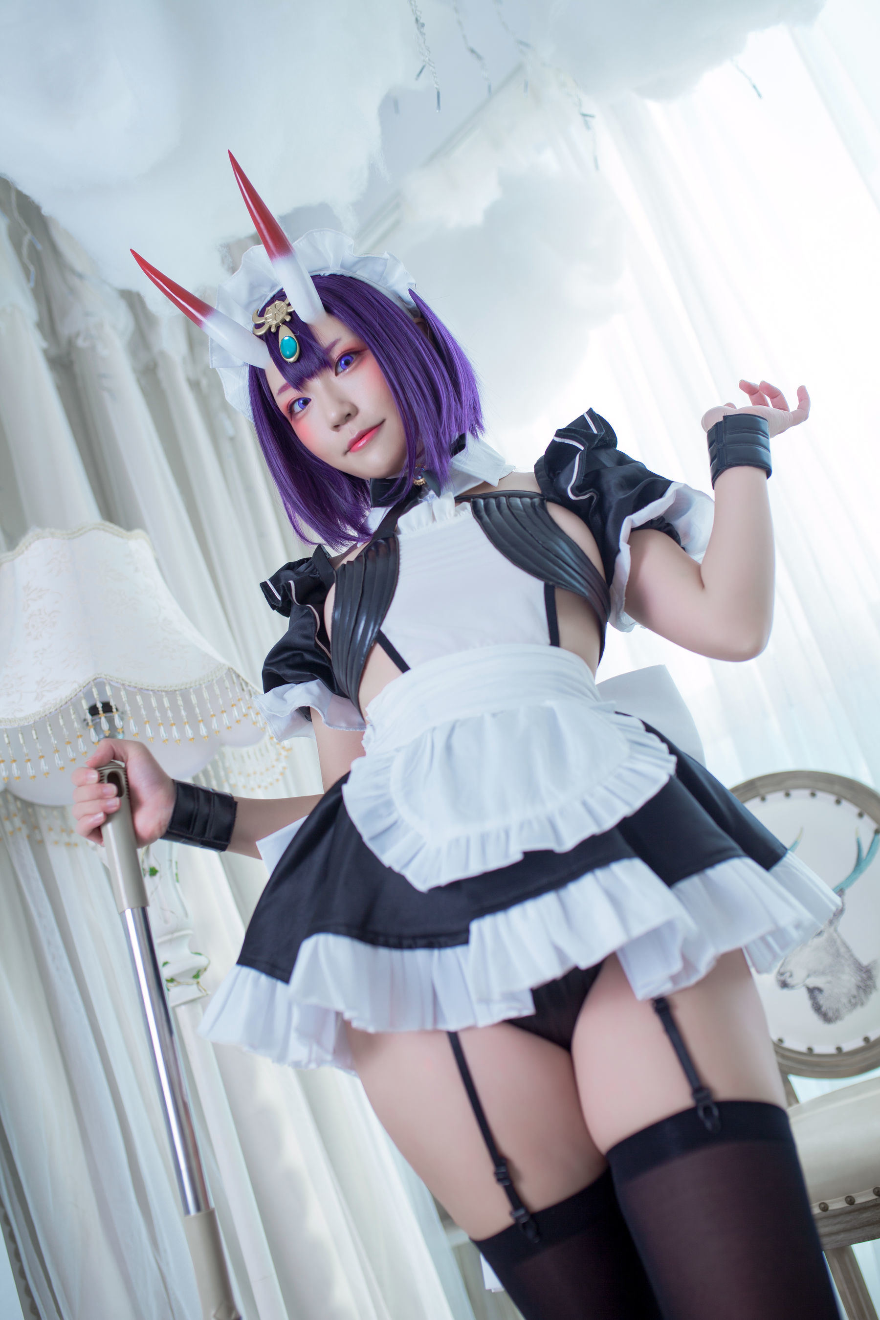 Bộ ảnh Coser của Net hồng] Blogger anime Mime Mimi - Shuten Dōji Nữ hầu