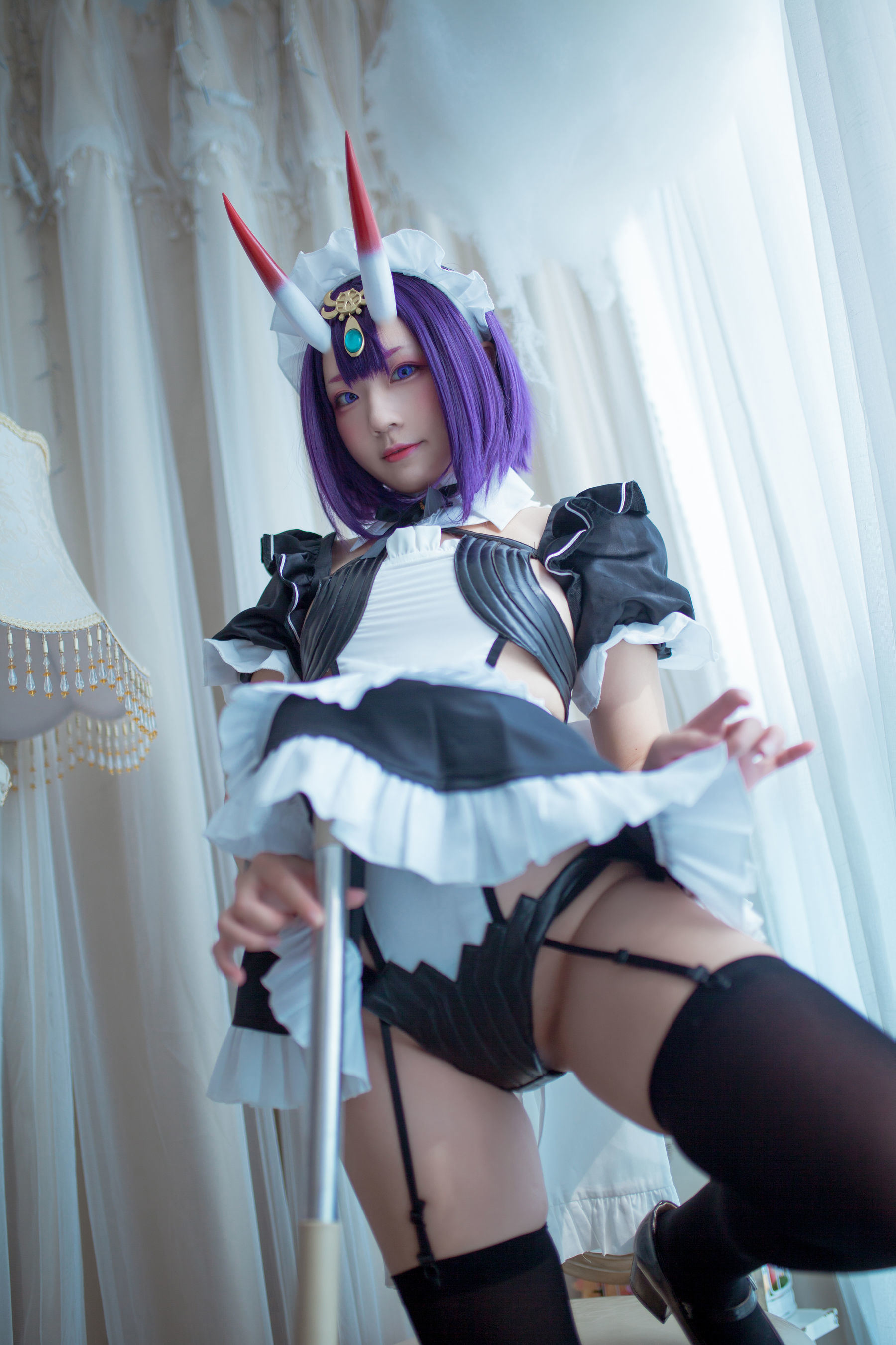 Bộ ảnh Coser của Net hồng] Blogger anime Mime Mimi - Shuten Dōji Nữ hầu