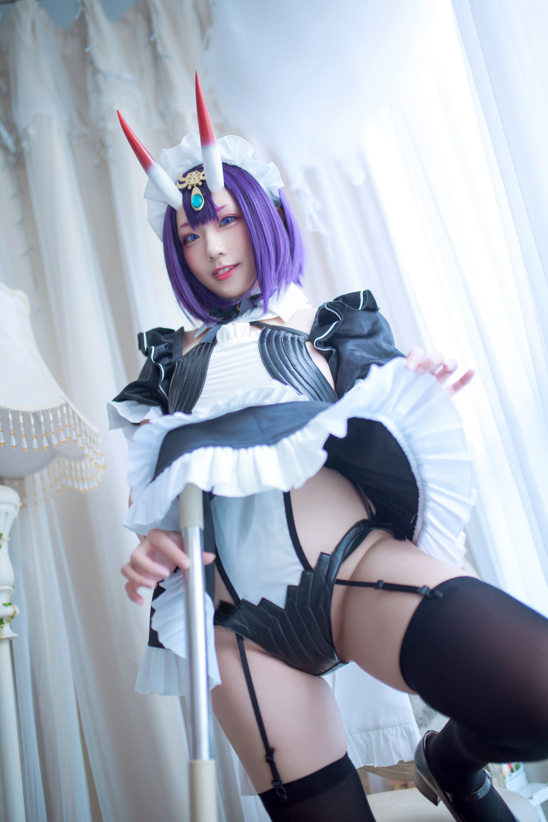 Bộ ảnh Coser của Net hồng] Blogger anime Mime Mimi - Shuten Dōji Nữ hầu