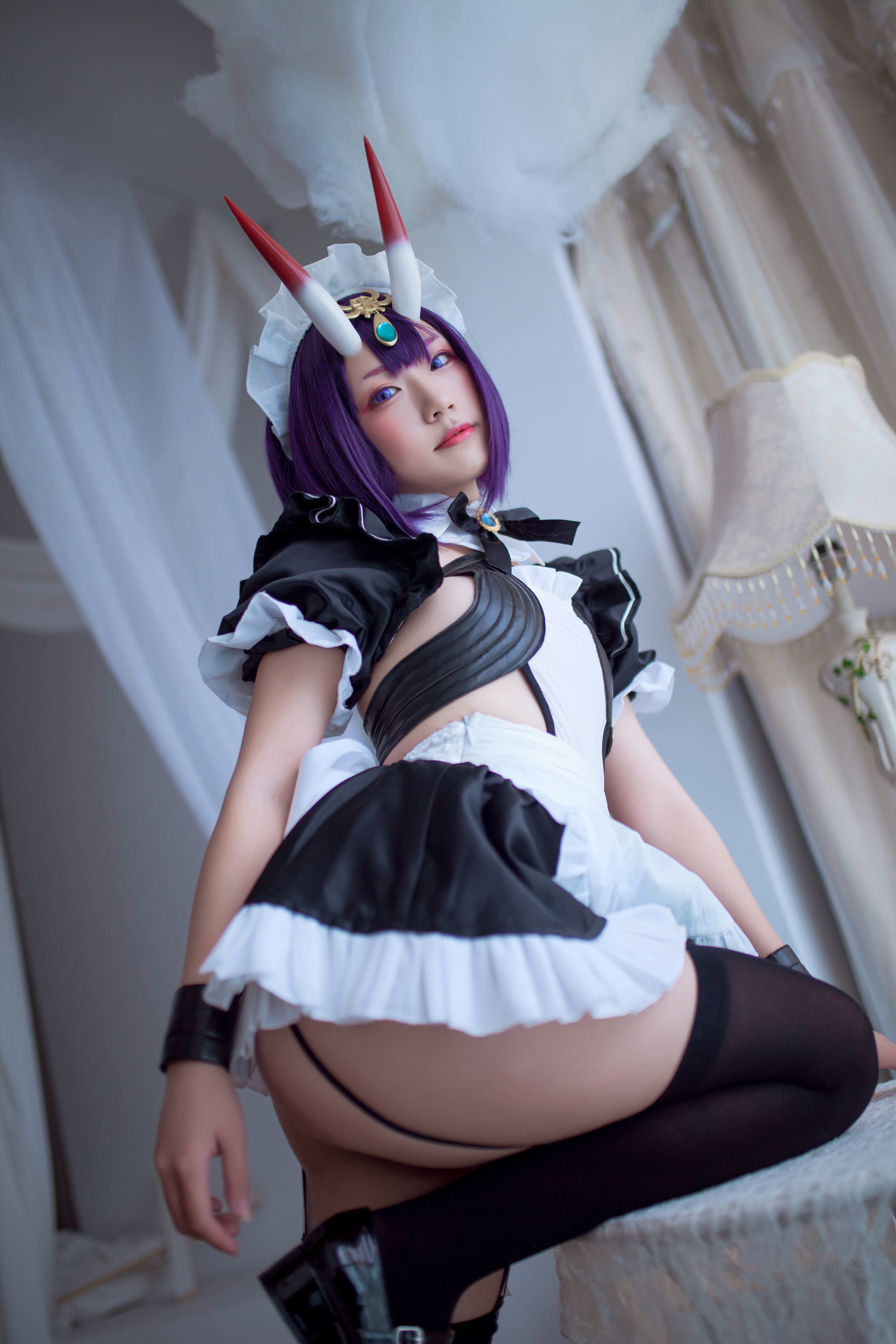 Bộ ảnh Coser của Net hồng] Blogger anime Mime Mimi - Shuten Dōji Nữ hầu