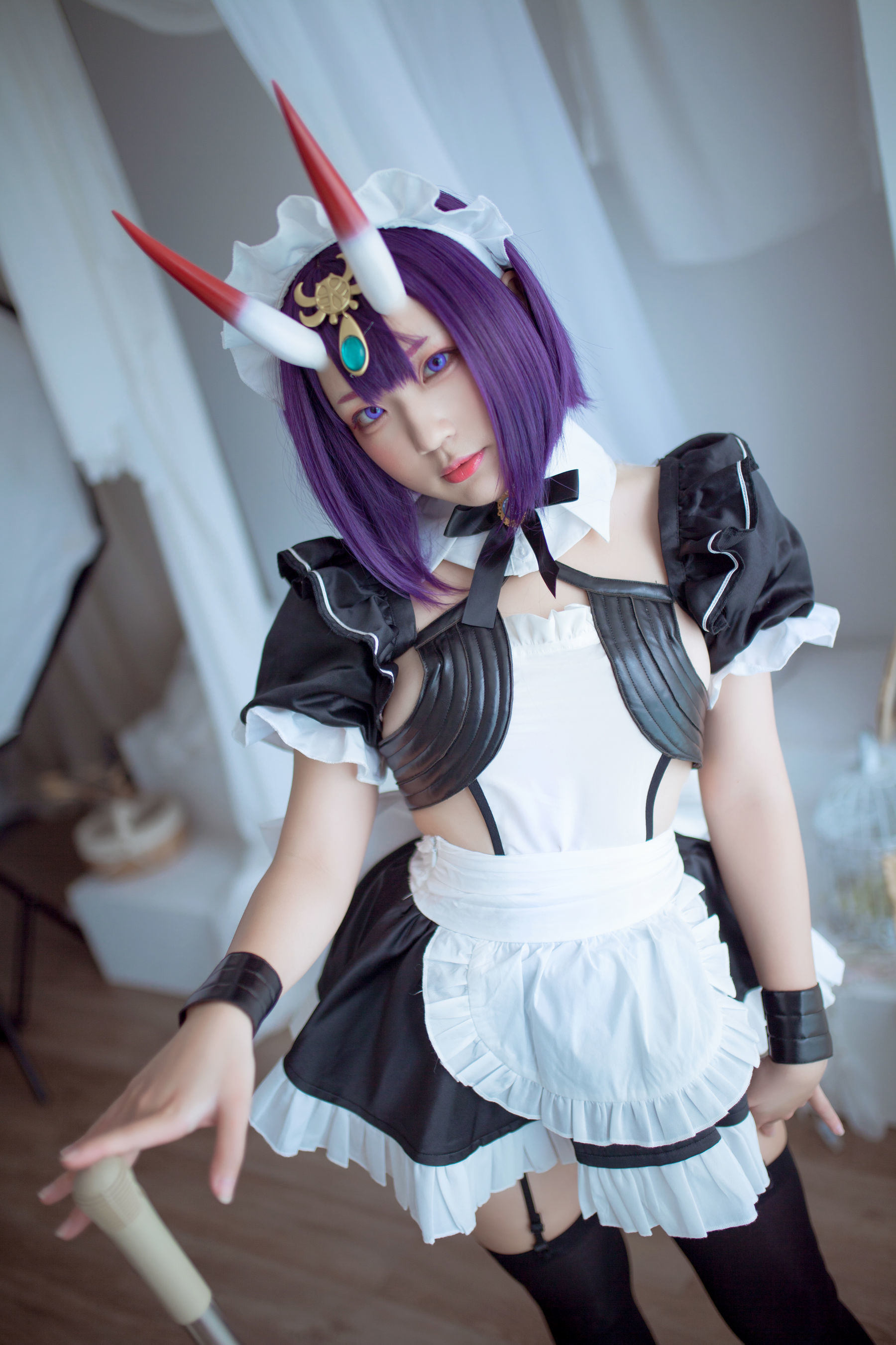 Bộ ảnh Coser của Net hồng] Blogger anime Mime Mimi - Shuten Dōji Nữ hầu