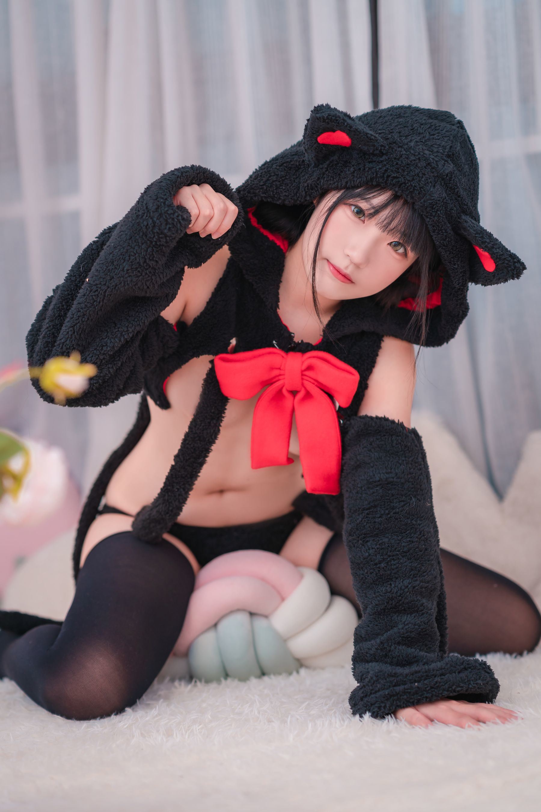 Bộ ảnh Cosplay Netizen] Blogger Anime Mime Mị Mỹ - Mèo Đen ~Meo Meo~