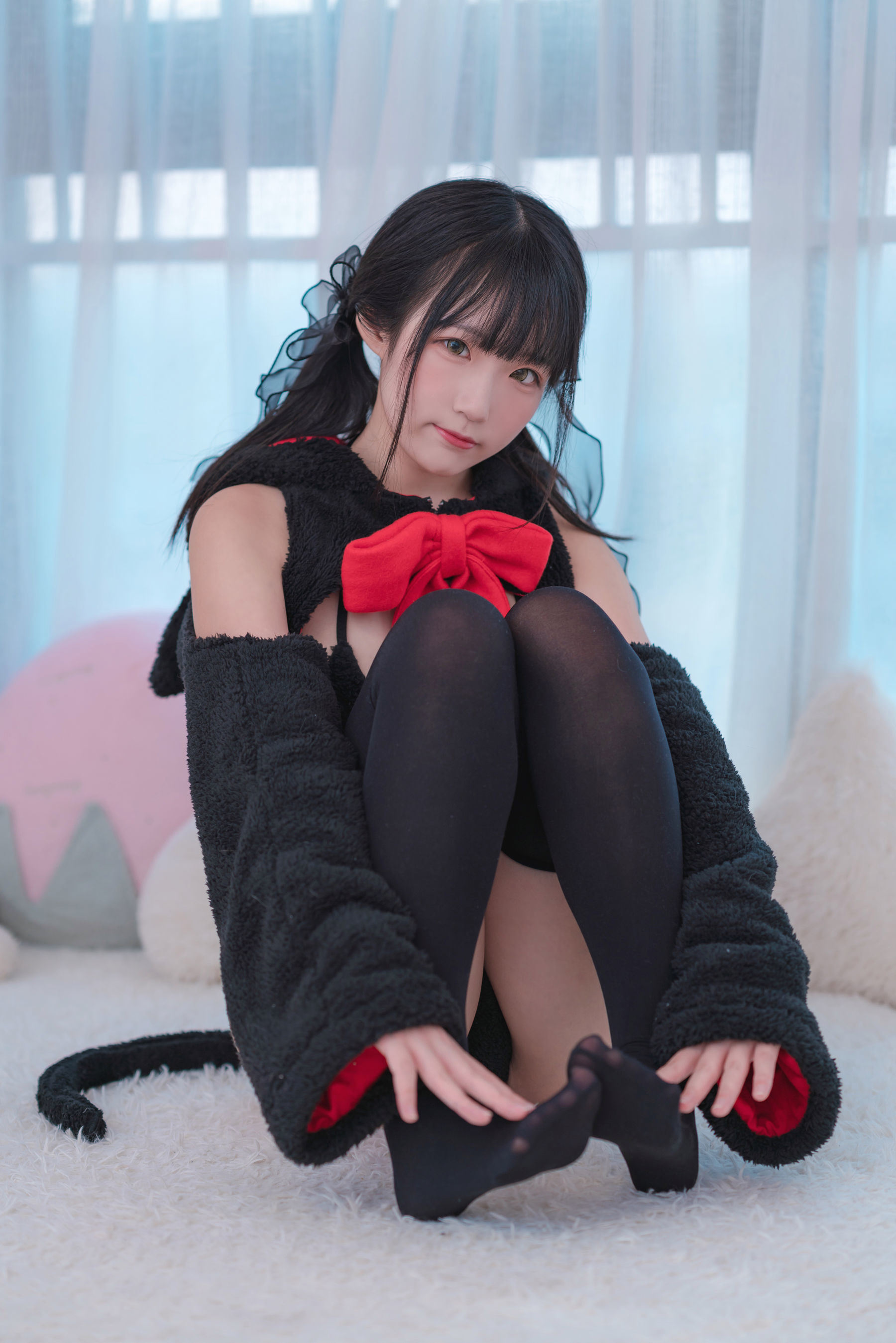 Internet Celebrity COSER Photobook] Anime Blogger Mime Mimi - Black Cat ~Meow Meow~