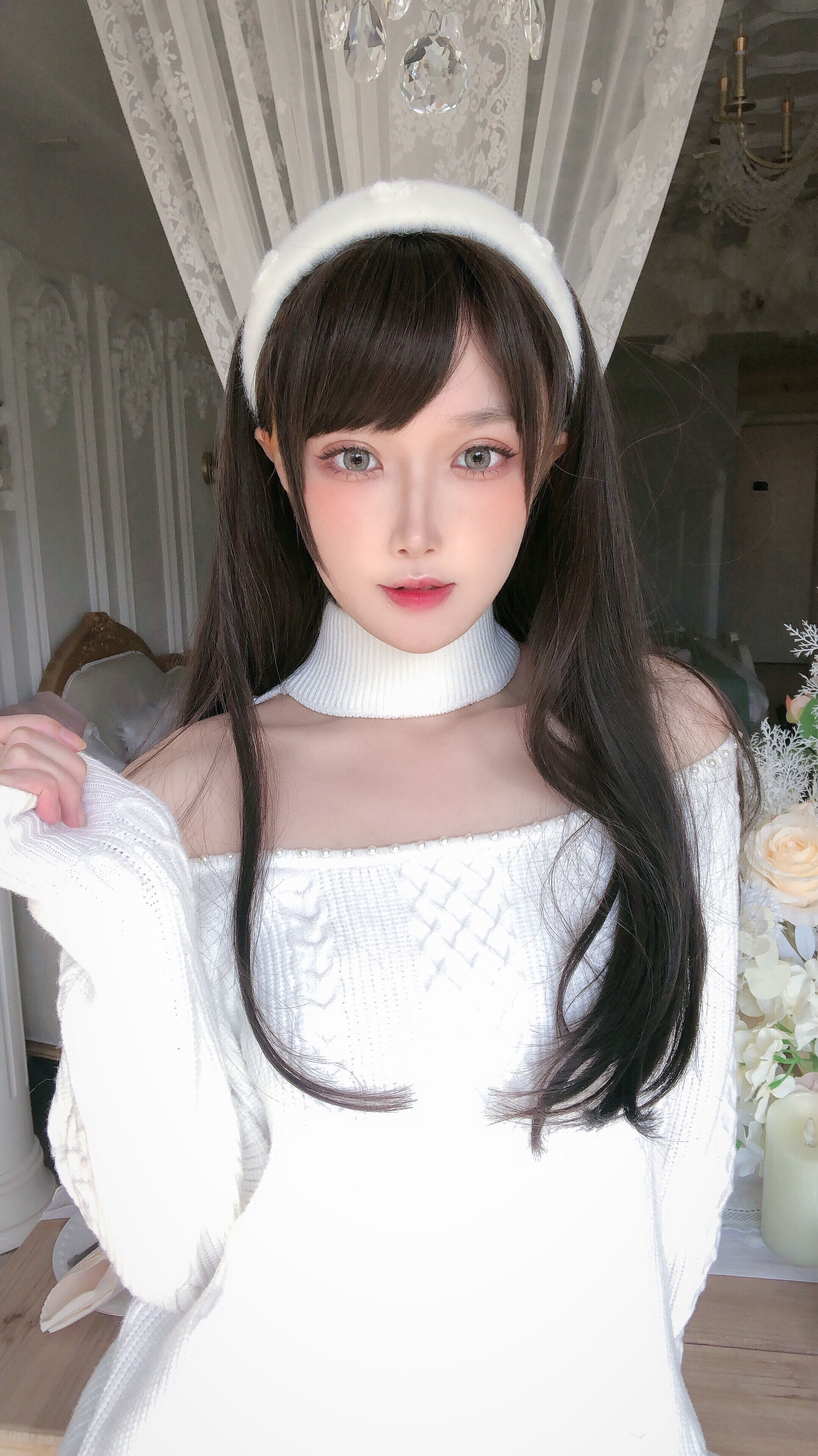 網紅COSER寫真] 動漫博主阿包也是兔娘 - 純欲女友