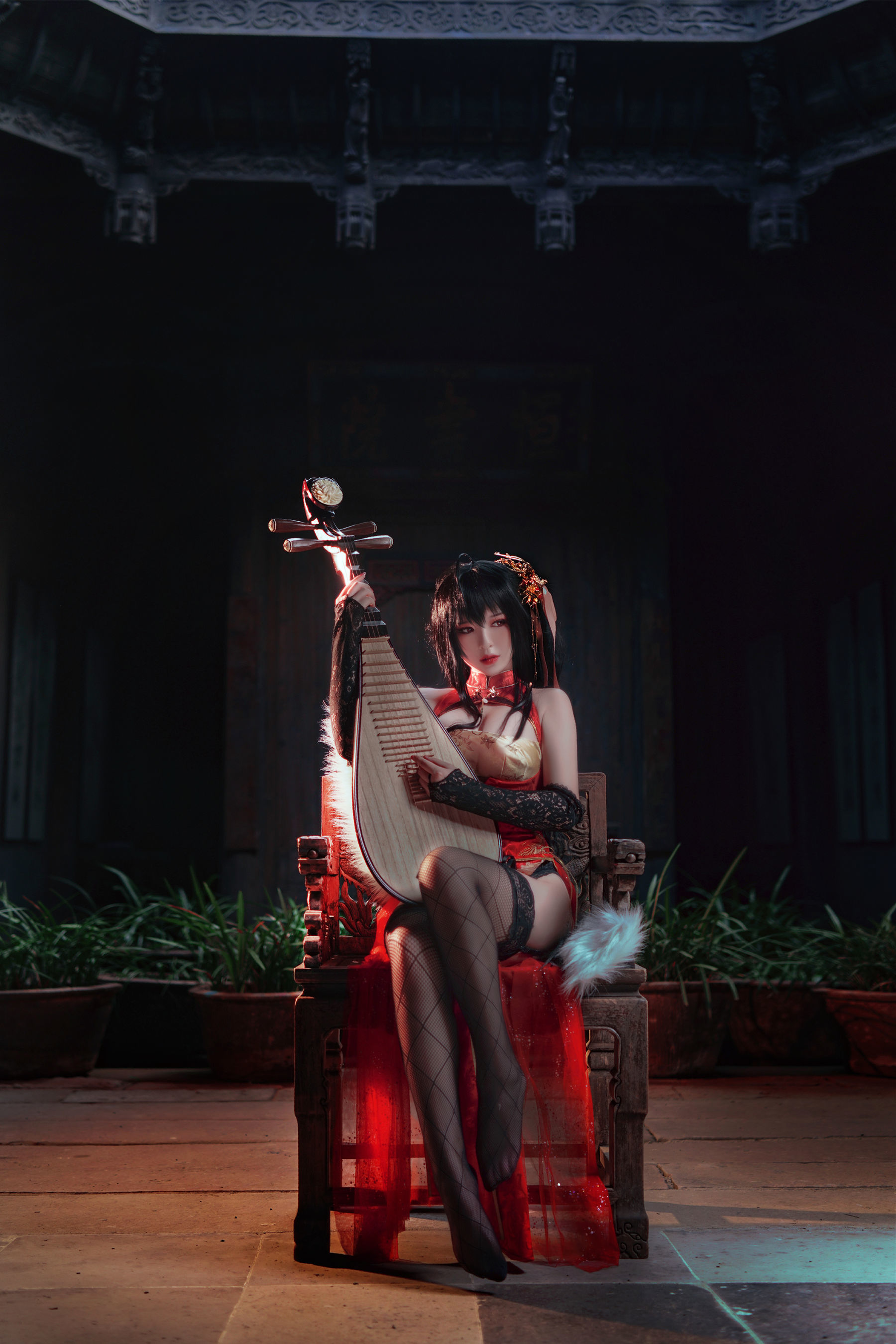 ネット有名人COSER写真] ハンはコ - 大鳳旗袍