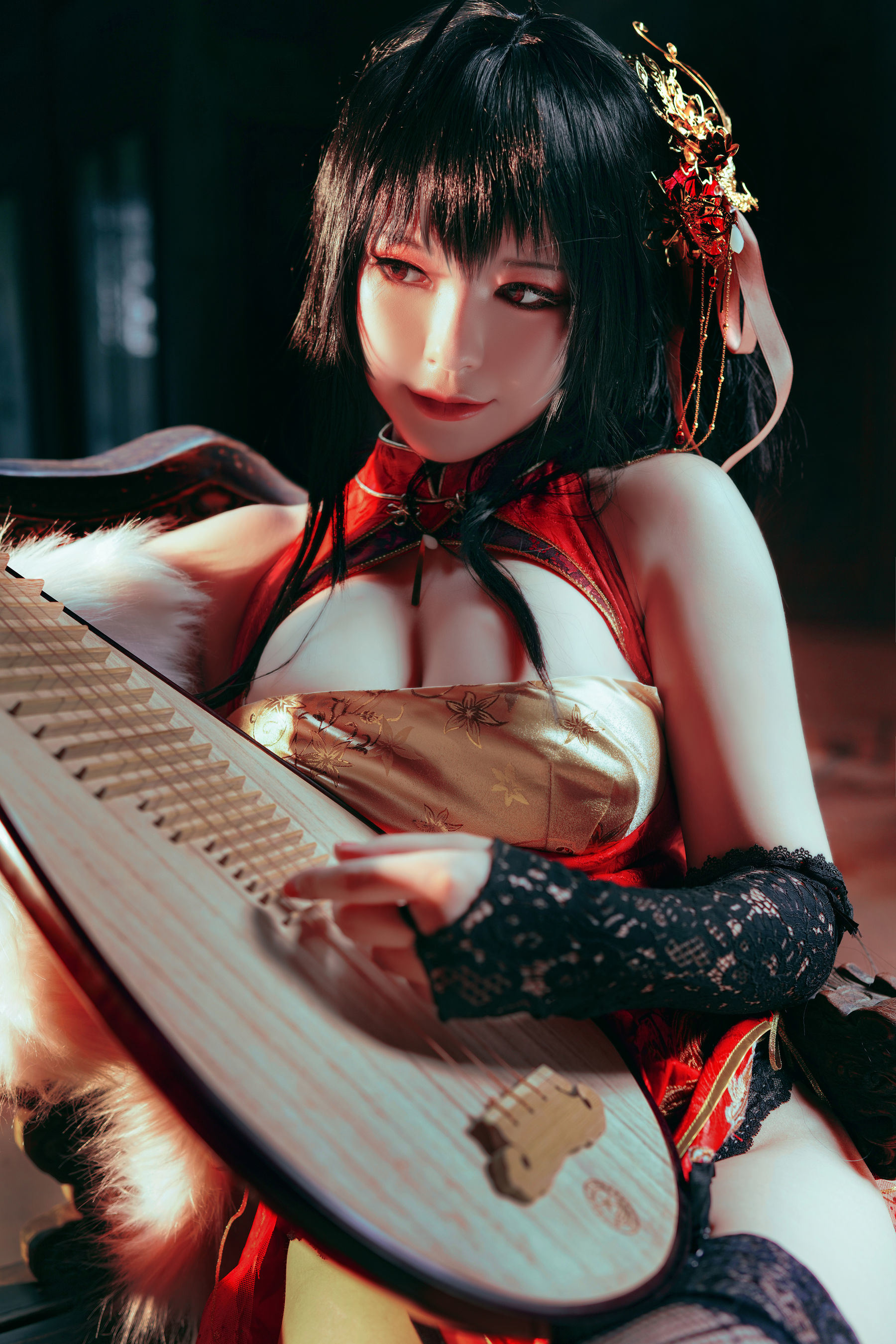 Internet Celebrity Cosplayer Photobook] Ban Ban Zi - Dafeng Qipao