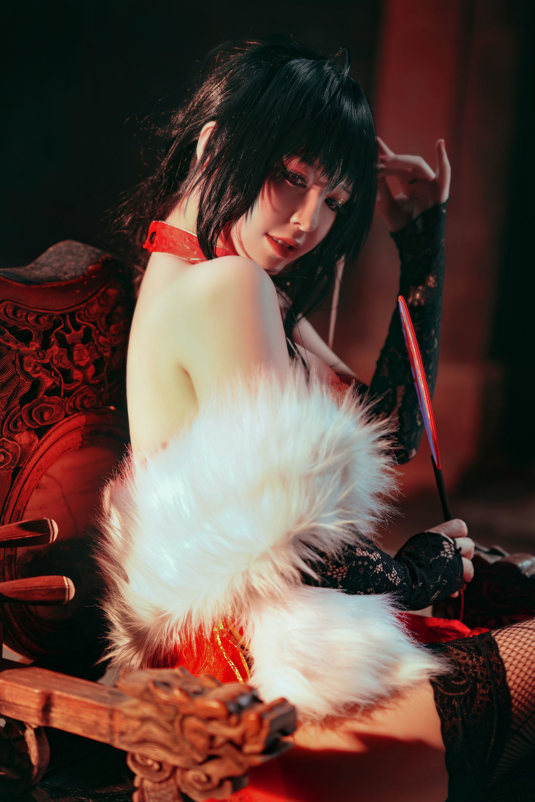 Internet Celebrity Cosplayer Photobook] Ban Ban Zi - Dafeng Qipao