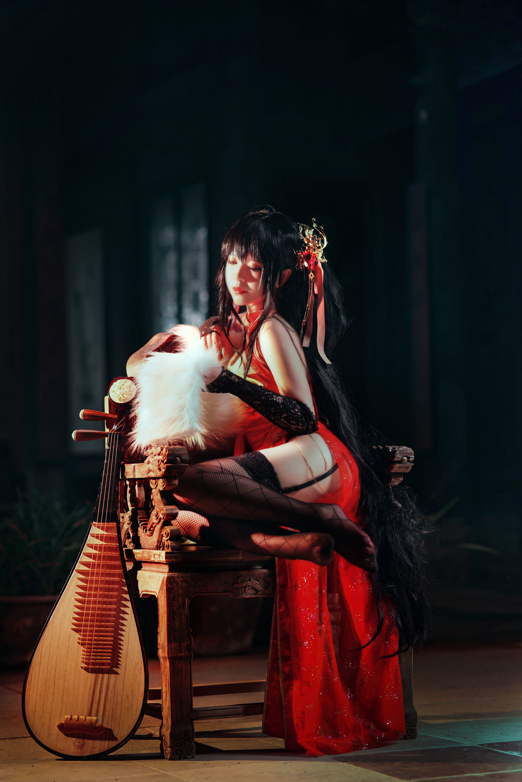 Internet Celebrity Cosplayer Photobook] Ban Ban Zi - Dafeng Qipao